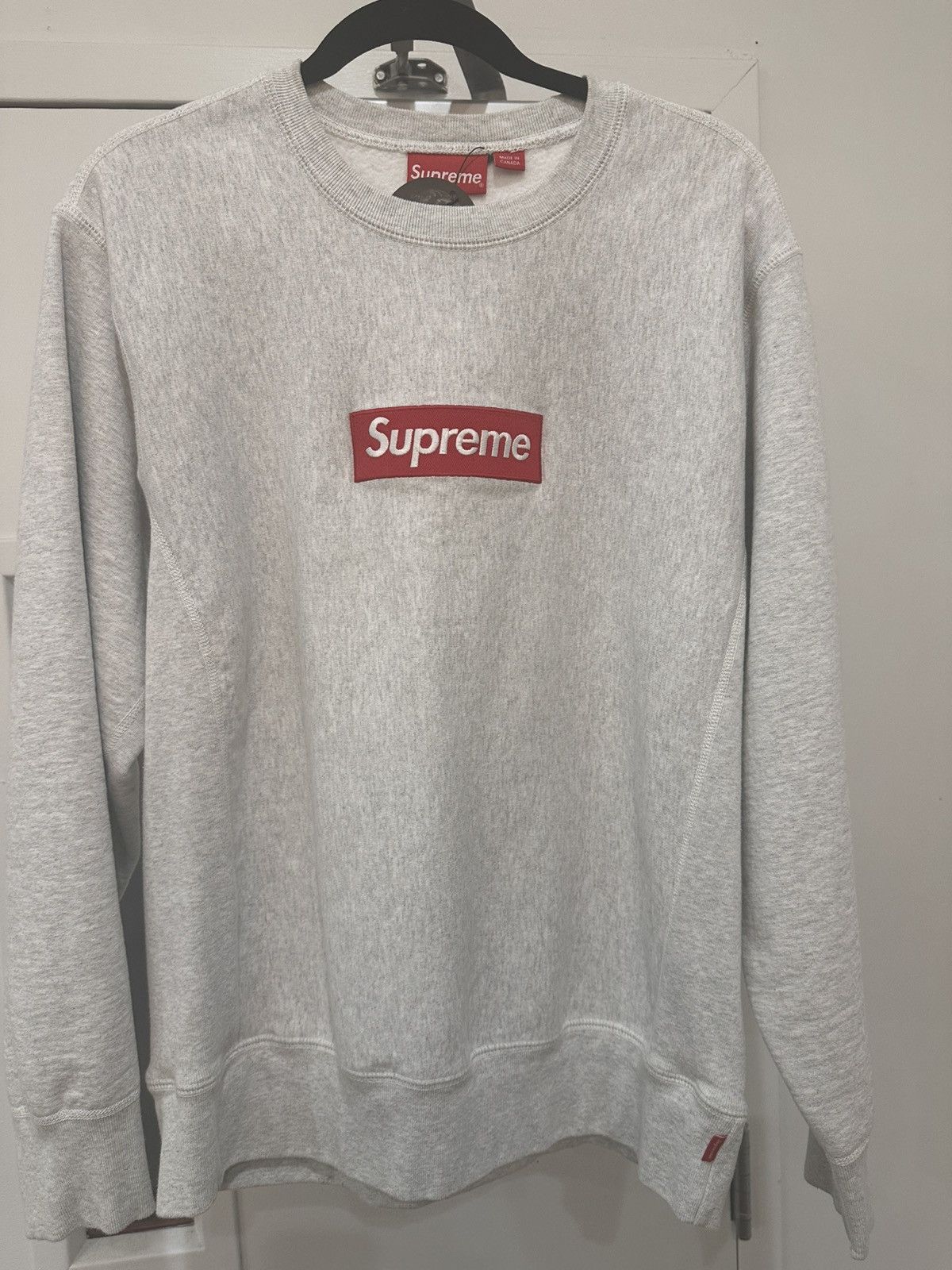 Supreme Supreme Ash Box long Crewneck Size US M / EU 48-50 / 2 - 1 Thumbnail