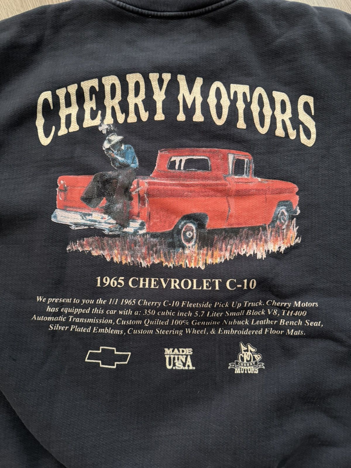 Cherry LA CHERRY LA CREWNECK SWEATER Size US L / EU 52-54 / 3 - 6 Thumbnail
