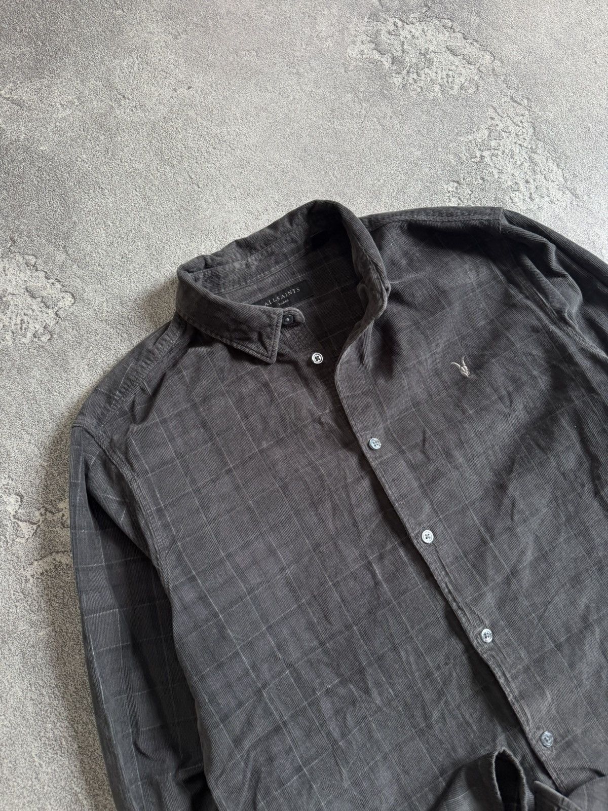 Allsaints Allsaints L size ENO LS shirt button up long sleeve corduroy Size US L / EU 52-54 / 3 - 2 Thumbnail