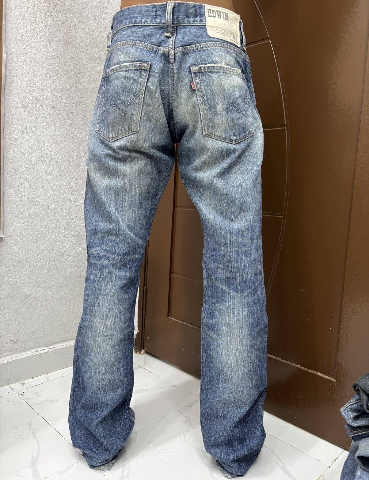 Hysteric Glamour × Undercover Edwin XV-S Claw Mark Japan Distressed Denim Jeans Size US 31 - 16 Thumbnail