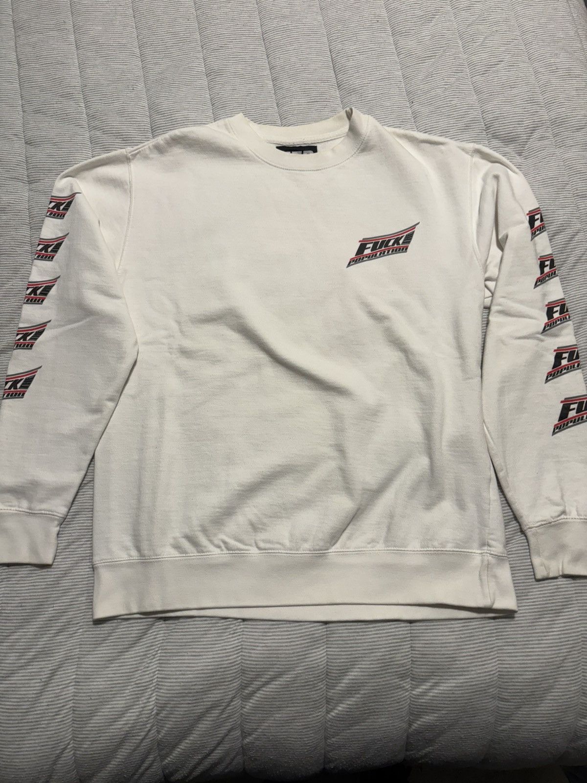 Fuck The Population Fuck the Population Crewneck Size US L / EU 52-54 / 3 - 1 Thumbnail