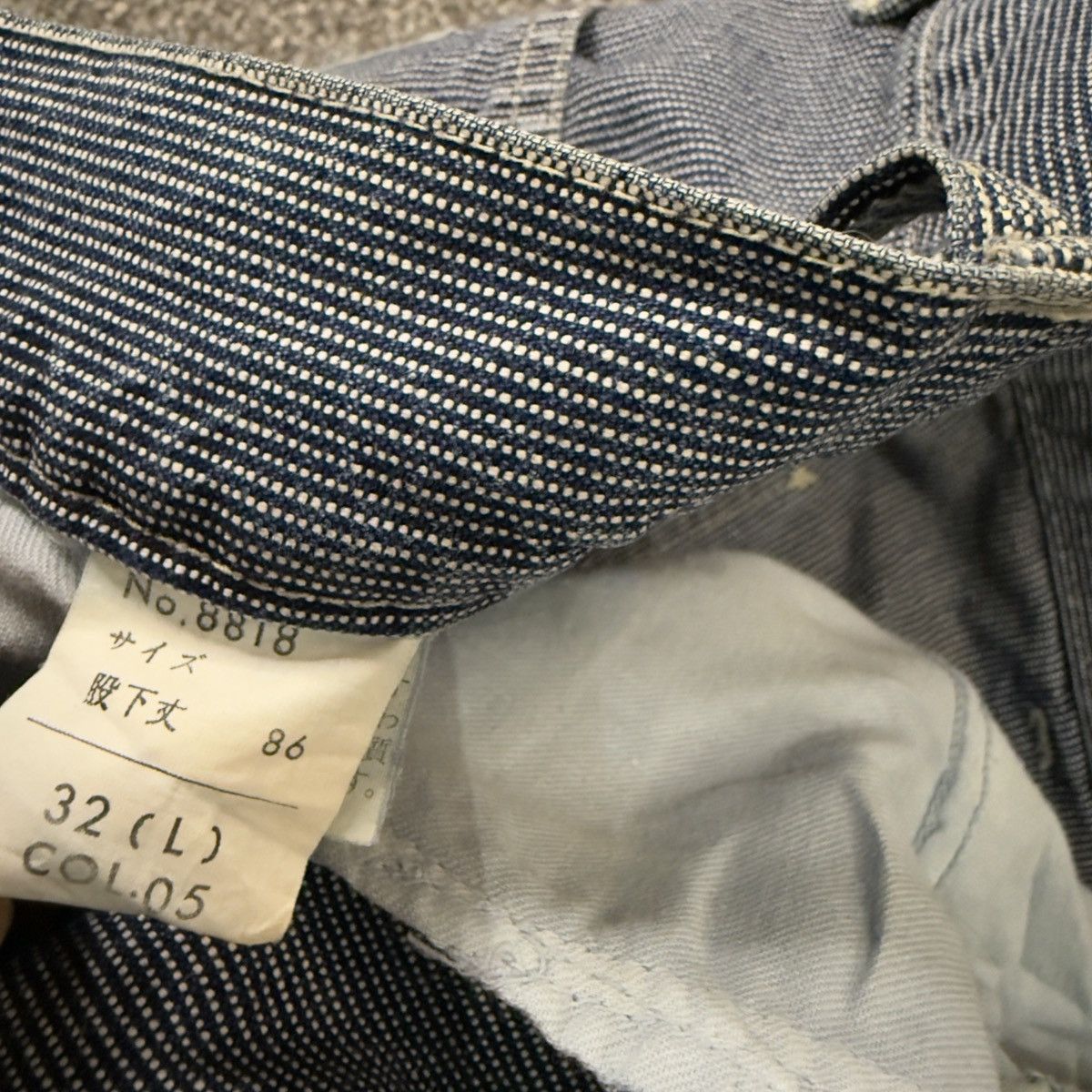 Japanese Brand Vintage 90s Blue Way Carpenter Pants y2k Style Size US 32 / EU 48 - 16 Thumbnail