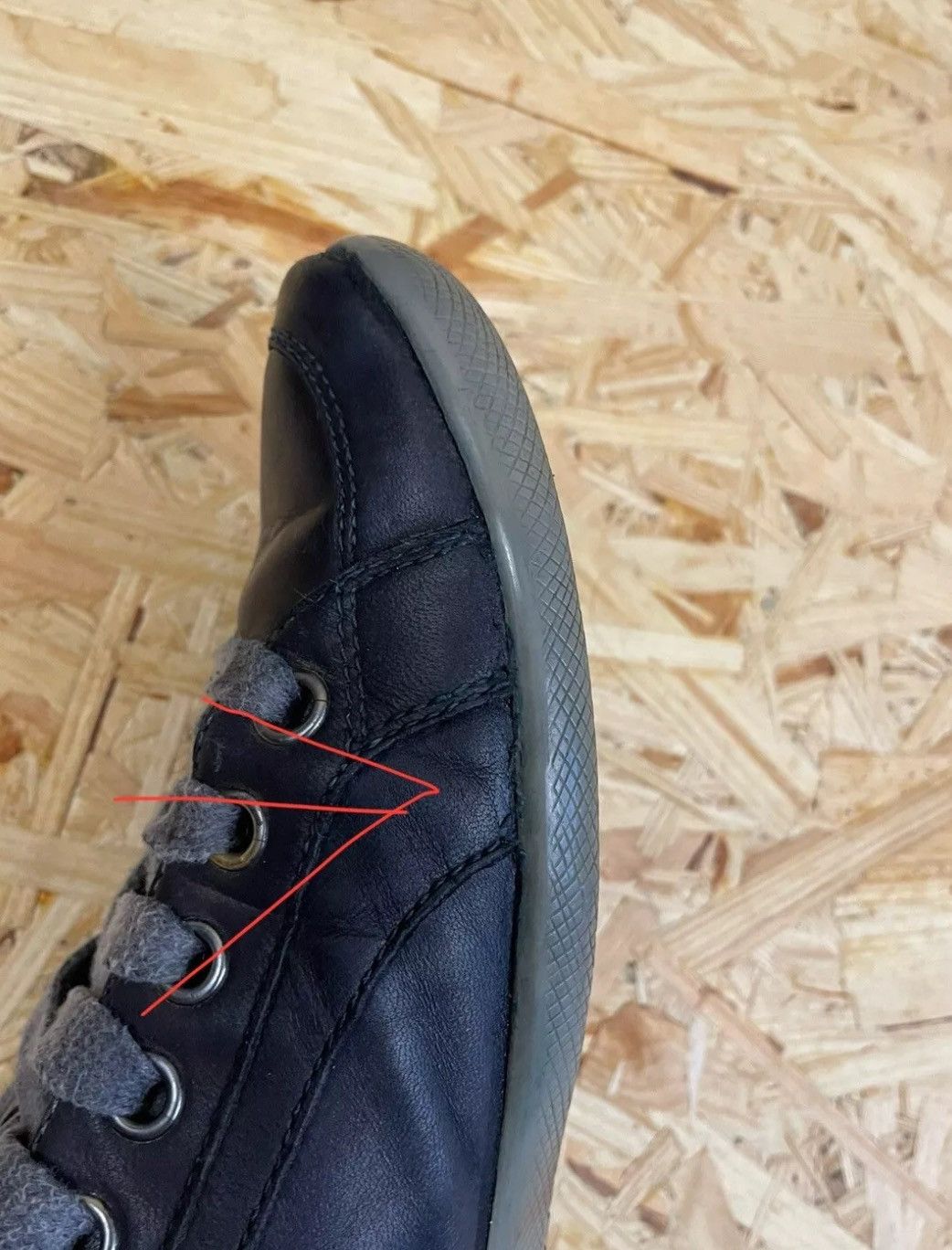 Prada Prada sneakers size 10 US dark blue Size US 10 / EU 43 - 12 Thumbnail