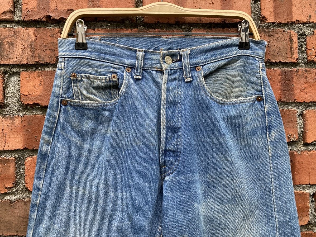Levi's Vintage Clothing W31x31 Vintage levi's 501 redline dirt faded made in USA Size US 31 - 3 Thumbnail