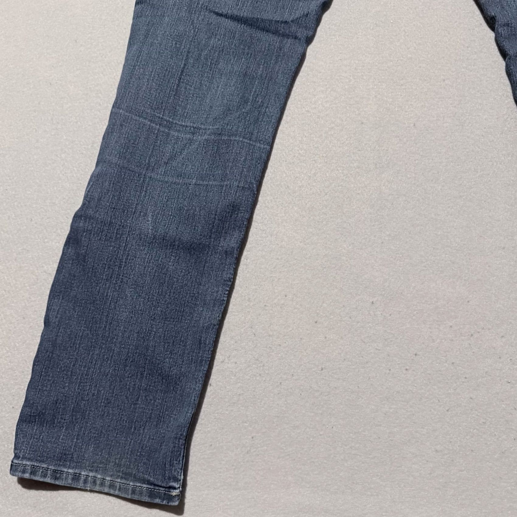 Lee Riders by Lee Skinny Jeans Women's Blue Denim Mid Rise Modern Fit - 35X30 Size 24" / US 00 / IT 34 - 7 Thumbnail