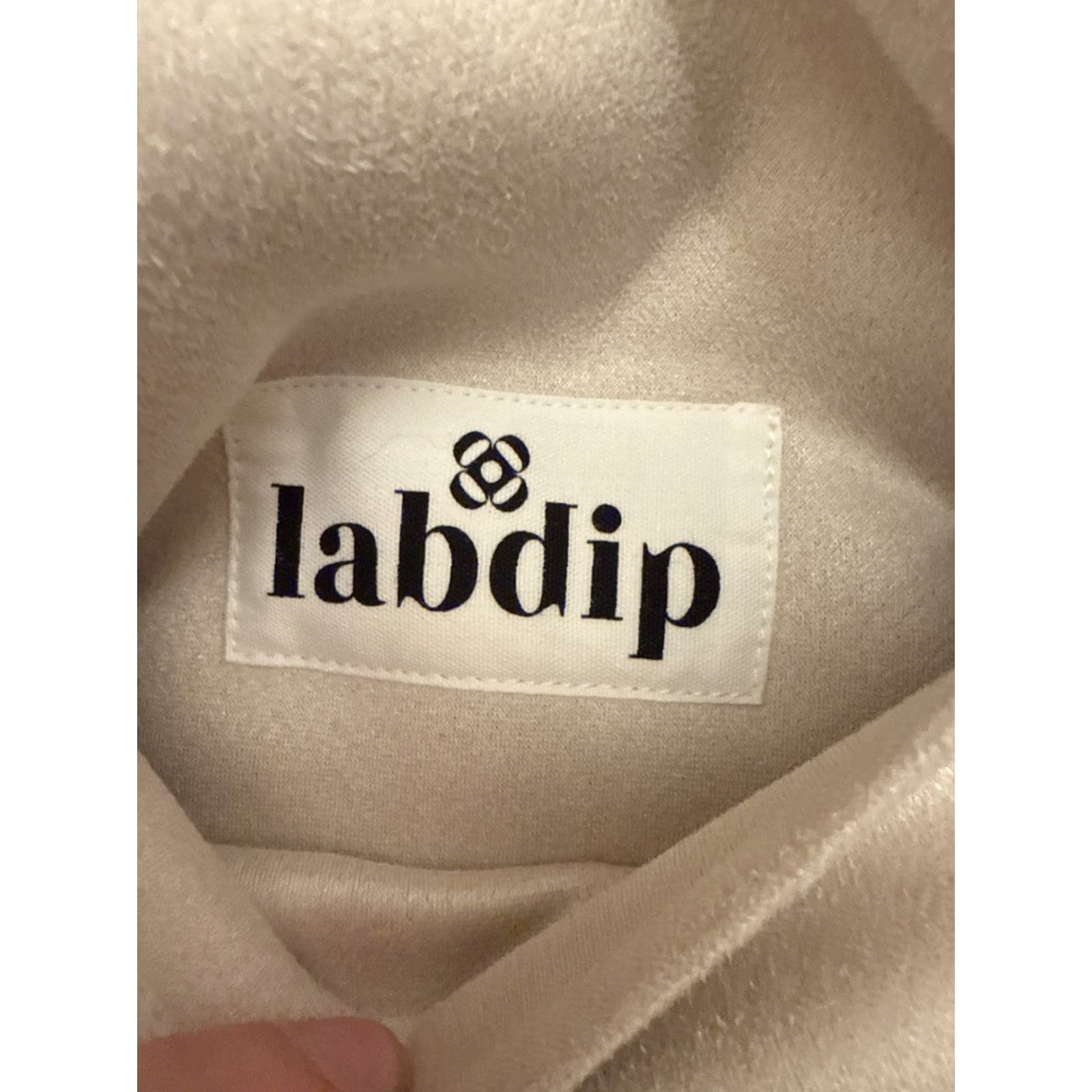 Vintage VINTAGE LabDip Barney Sherpa Faux Suede Vest Beige Boho Chunky Oversized Size 38 Womens Reversible Open Quilted Lightweight Long Length Casual Travel Size XS / US 0-2 / IT 36-38 - 4 Thumbnail