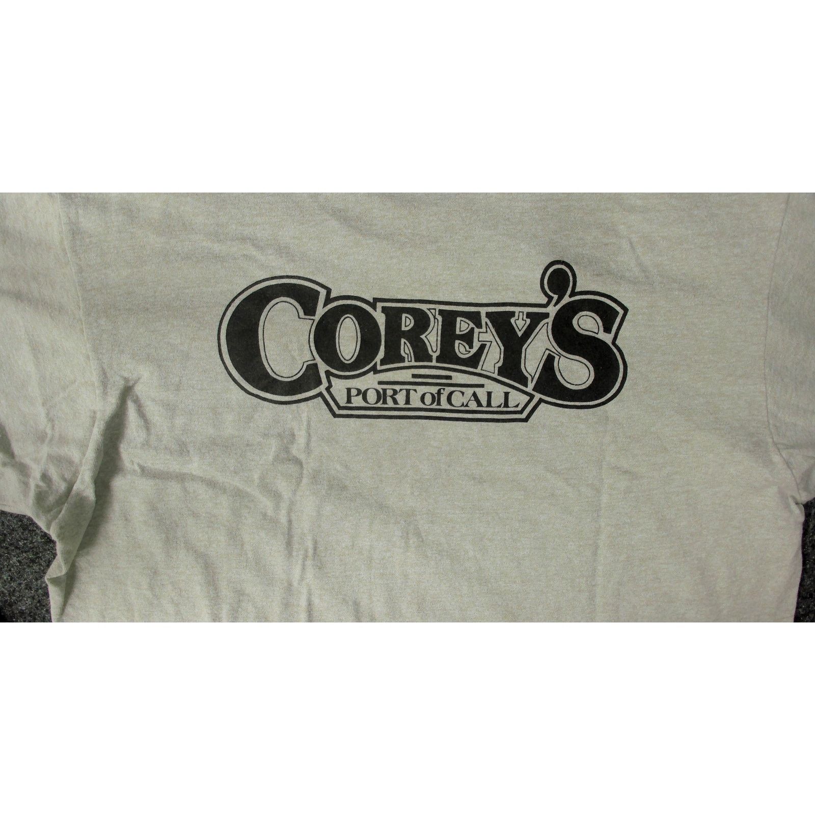 Vintage Vtg 80s Screen Stars Coreys Cudahy WI T-Shirt Mens Medium Size US M / EU 48-50 / 2 - 6 Thumbnail