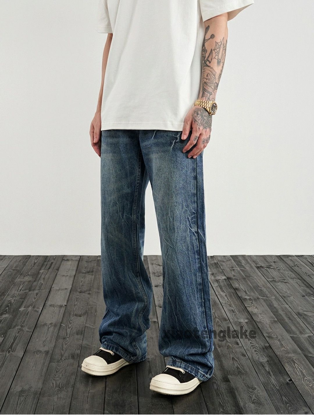 Jean × Vintage washed faded cleanfit yuppie utility bootcut jeans Size US 32 / EU 48 - 5 Thumbnail
