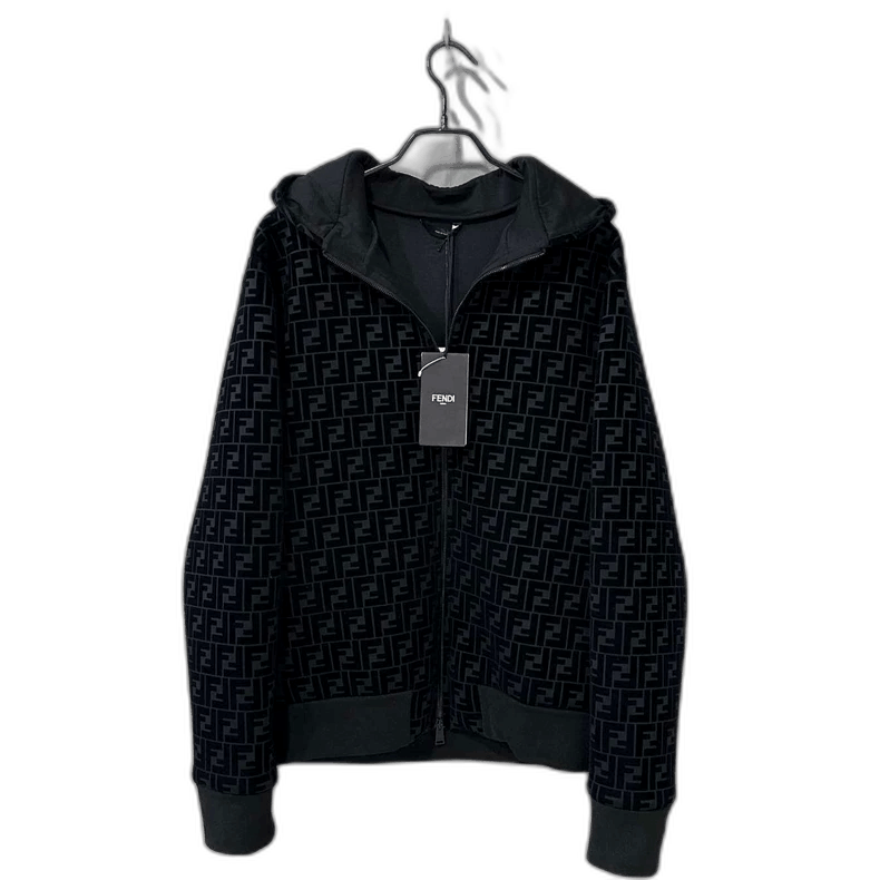 Fendi Full Print Zipper Jacket by Fendi Size XL / US 12-14 / IT 48-50 - 1 Thumbnail