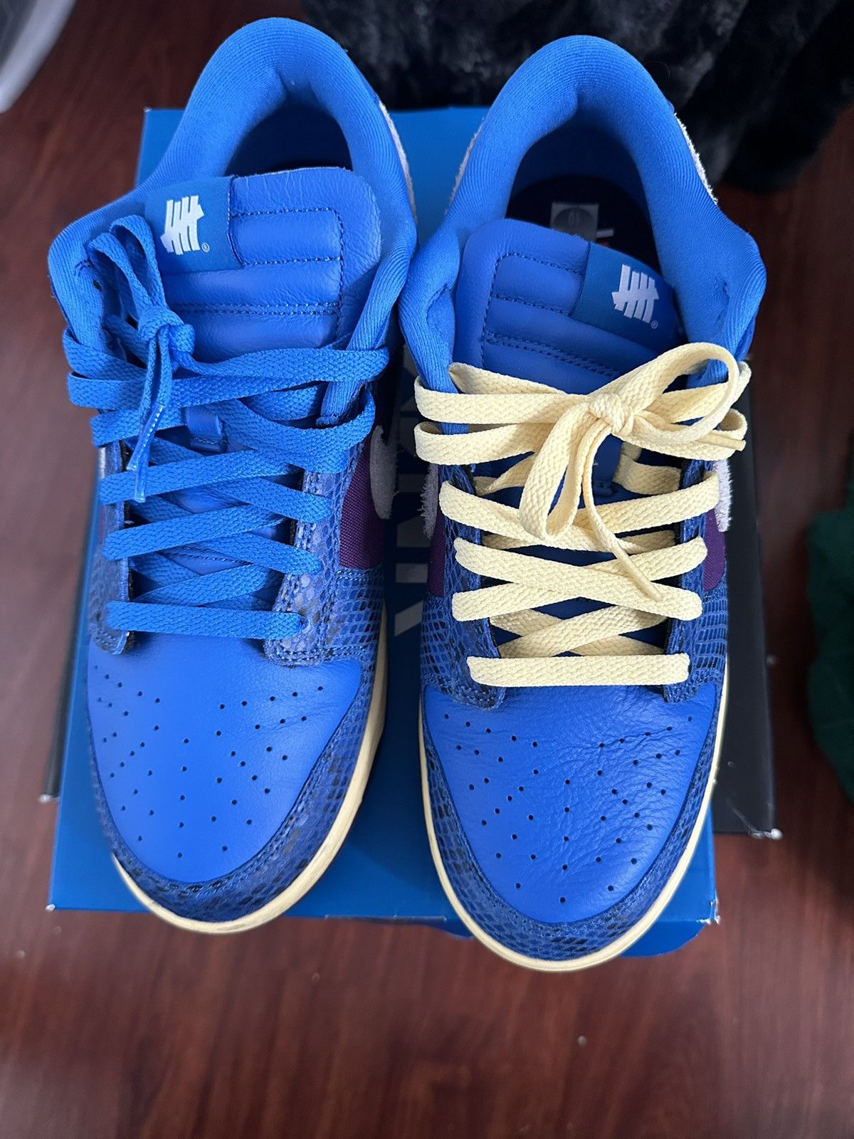 Nike Undefeated Dunk Low On It