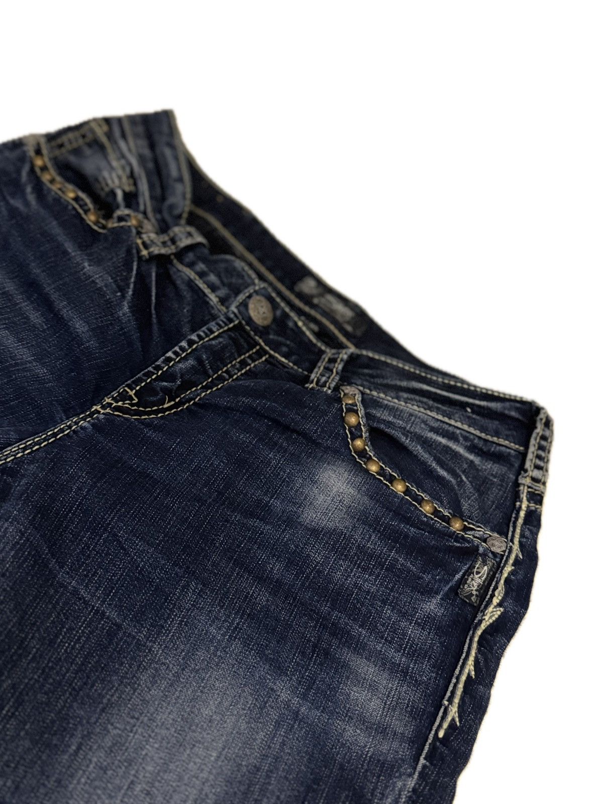 Silver Jeans Co. Vintage Y2k Silver Suki Jeans W32 L31 Size 32" / US 10 / IT 46 - 2 Thumbnail
