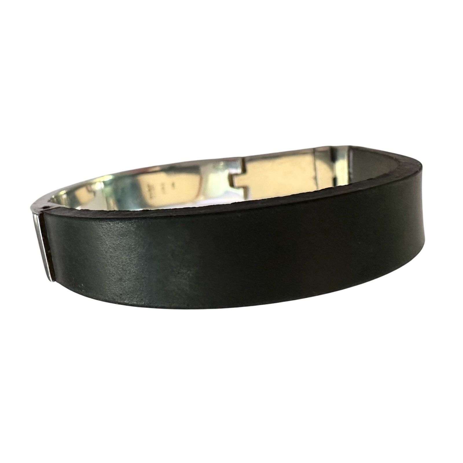 Gucci Gucci Rubber and Sterling Silver ID Bracelet- Full Inclusion Size ONE SIZE - 3 Thumbnail