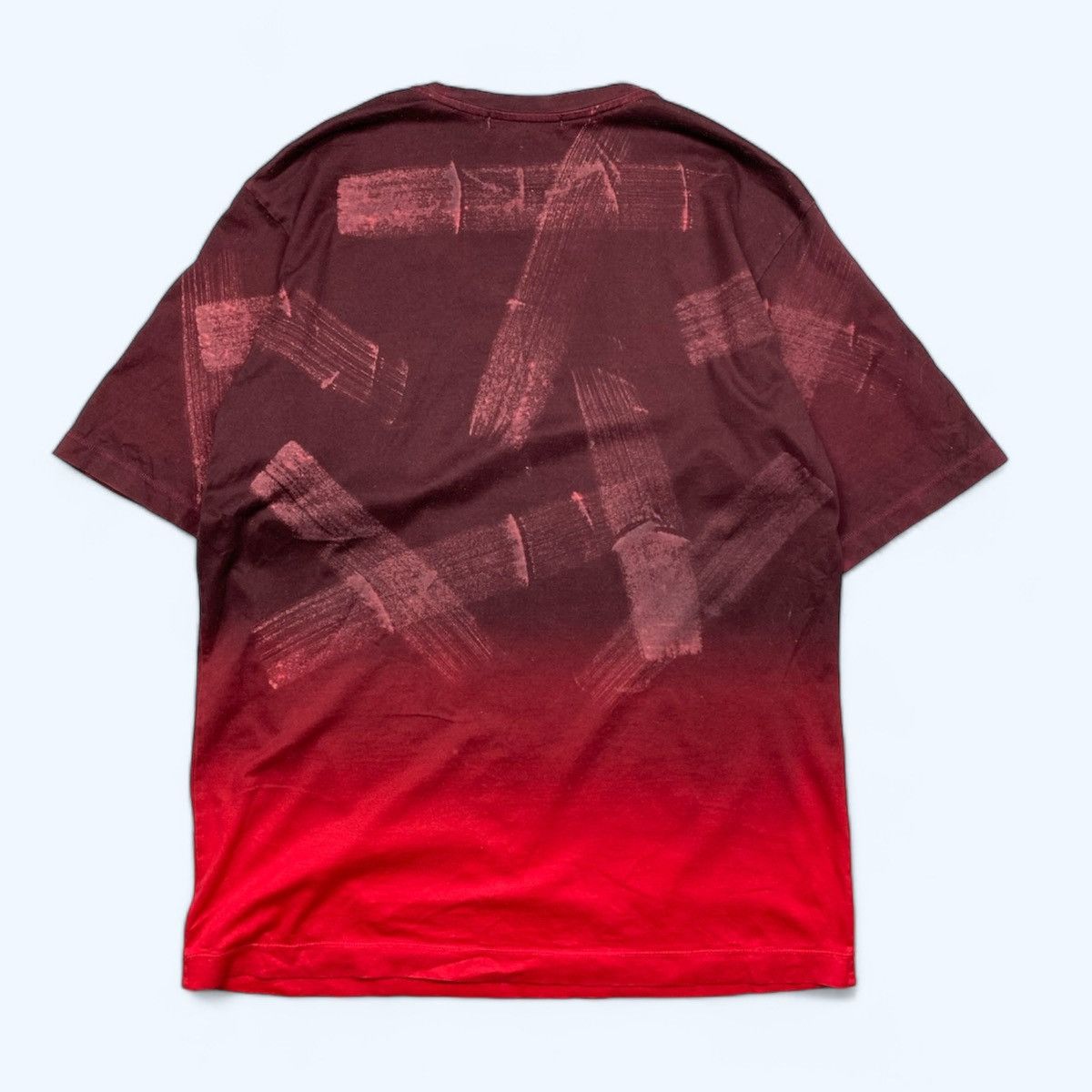 Issey Miyake Issey Miyake Men painted vintage sample t shirt size M/L Size US M / EU 48-50 / 2 - 2 Thumbnail
