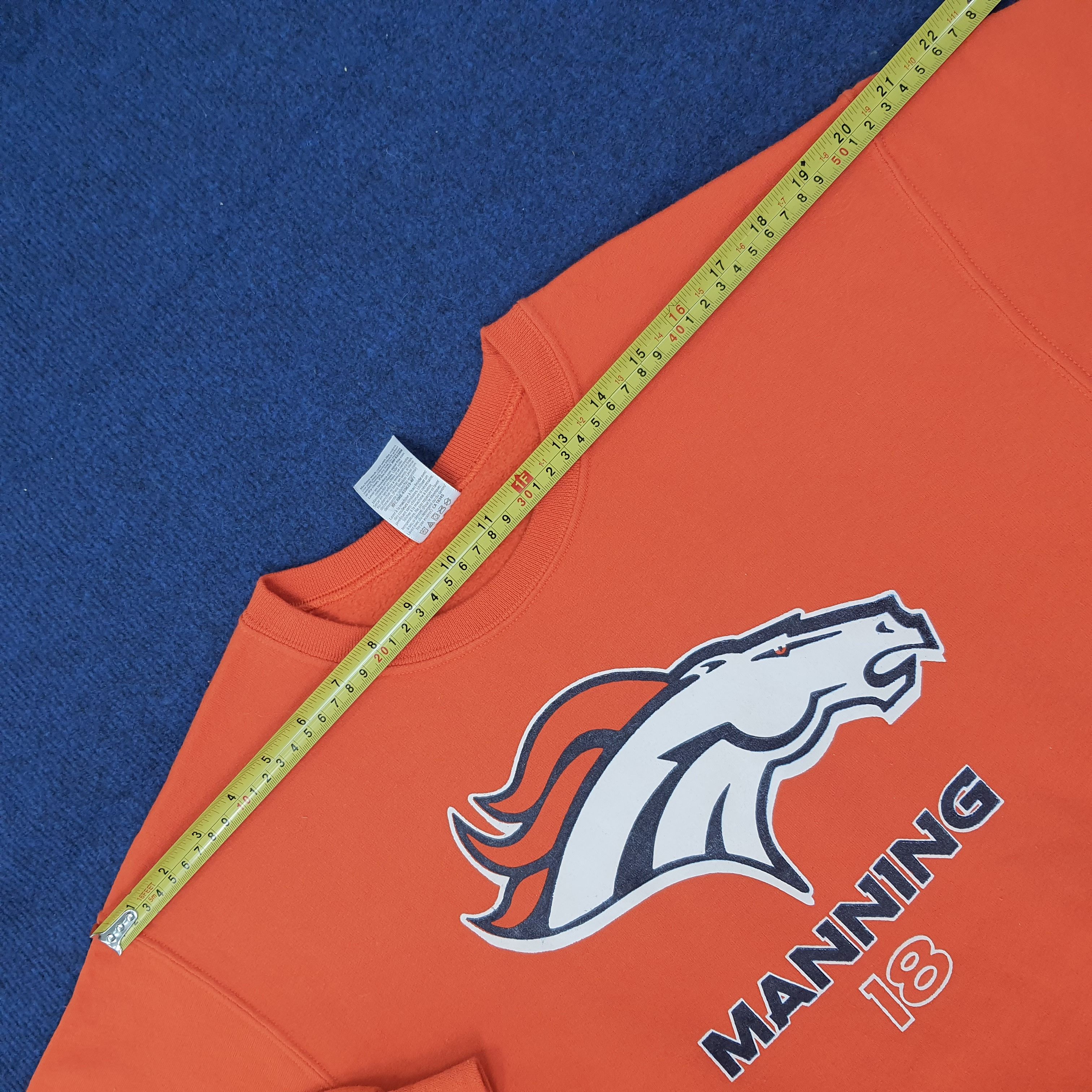 NFL Vintage NFL Jerzees Manning Sports Team Sweatshirt C226N18 Size US M / EU 48-50 / 2 - 7 Thumbnail