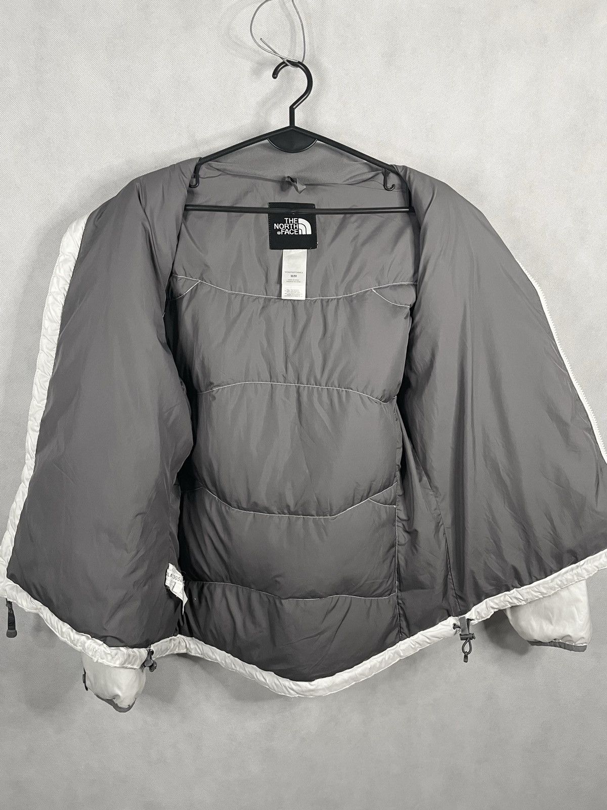 The North Face × Vintage 💥White Vintage Y2k The North Face Puffer Jacket Nuptse 700 Size M / US 6-8 / IT 42-44 - 10 Thumbnail