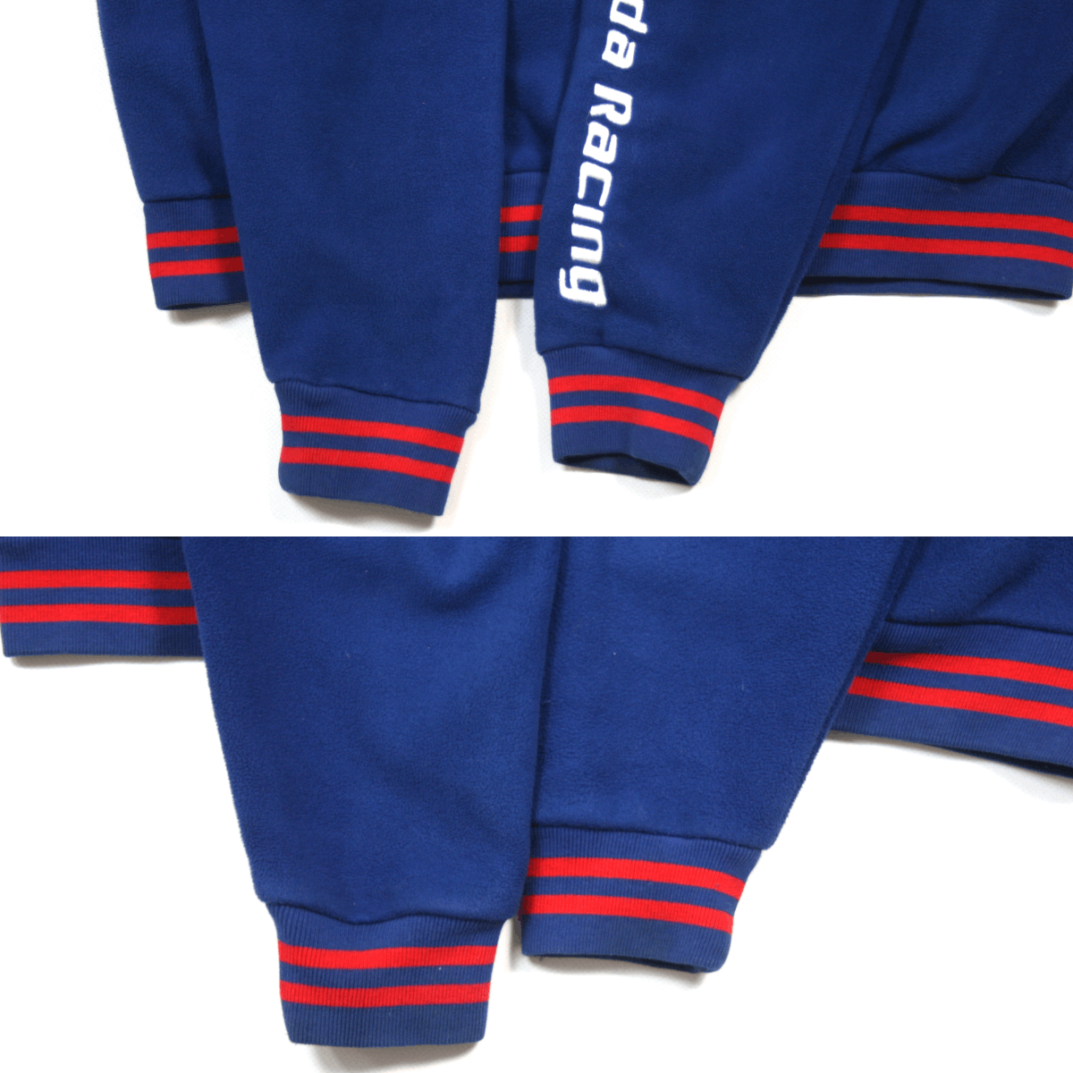 Honda 00S Racing Sponsored Fleece Jacket Vintage Size US M / EU 48-50 / 2 - 10 Thumbnail