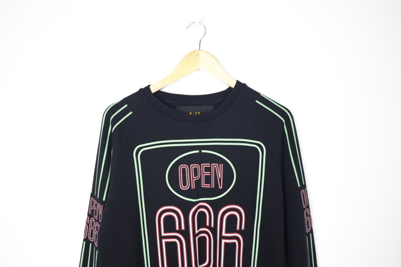 A$AP Rocky × Asger Juel Larsen A.J.L. Madhouse by Asger Juel Larsen Open 666 Sweatshirt Size US S / EU 44-46 / 1 - 2 Thumbnail