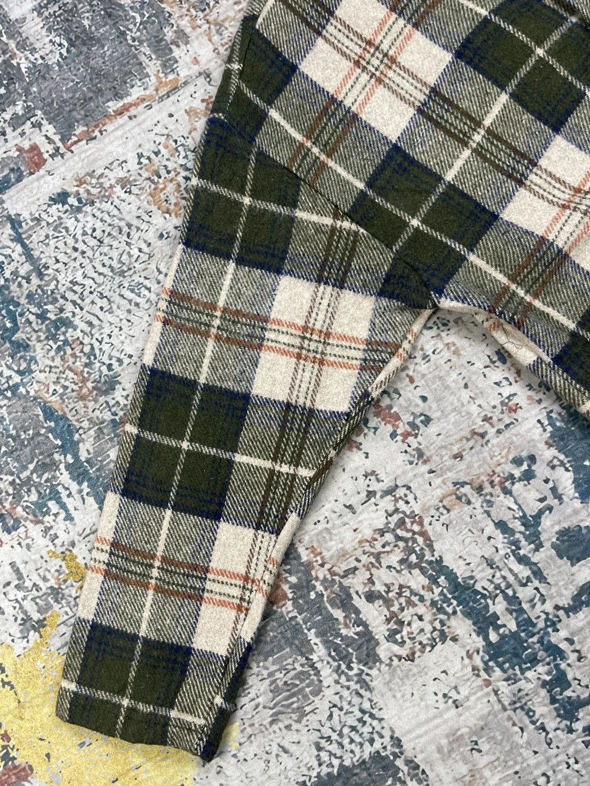 Airwalk Vintage 70/80s Airwalk Checkered Wool Work Jacket Size US L / EU 52-54 / 3 - 7 Thumbnail