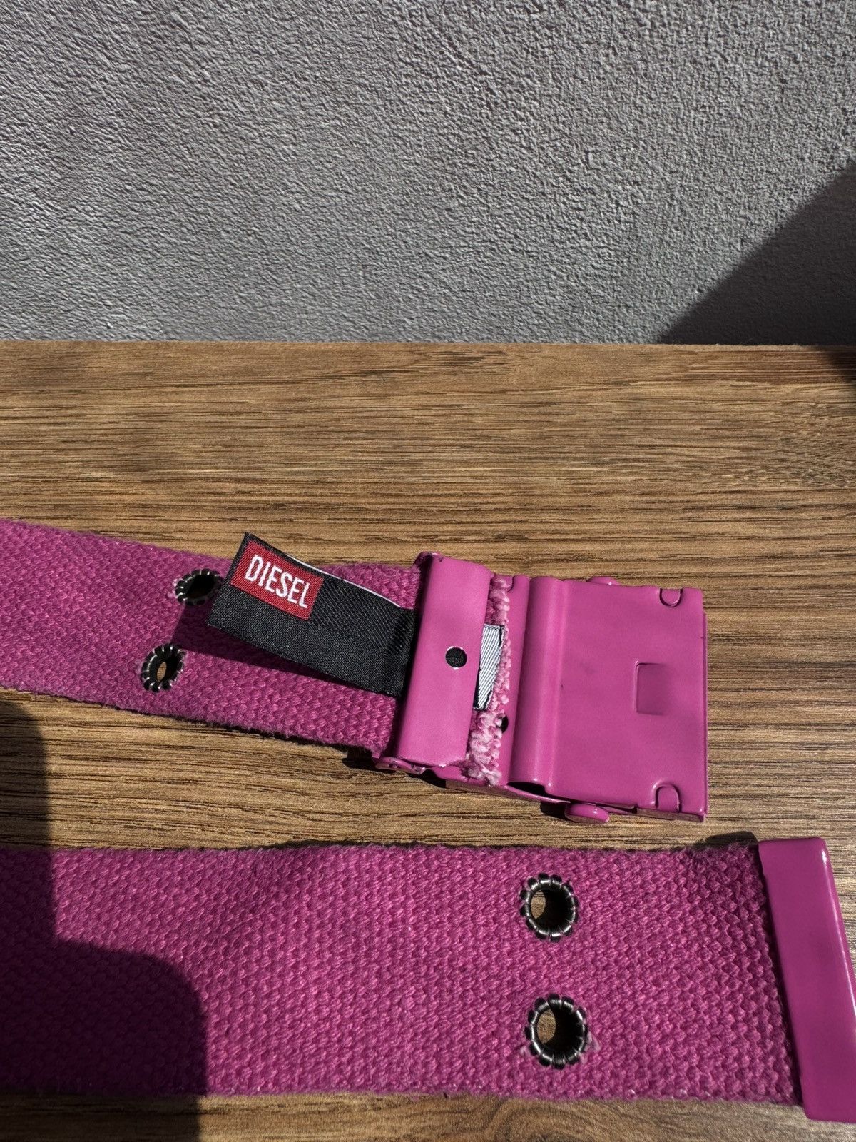 Diesel Diesel Industry 78 Pink Belt 100cm One Size Unisex Men Women Size ONE SIZE - 8 Thumbnail