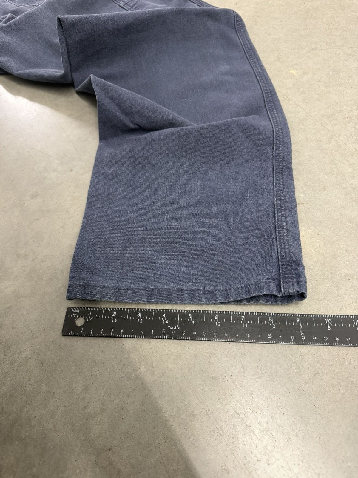 Carhartt Carhartt Dungaree Navy Carpenter Pants 2000s Utility Union Size US 33 - 7 Thumbnail