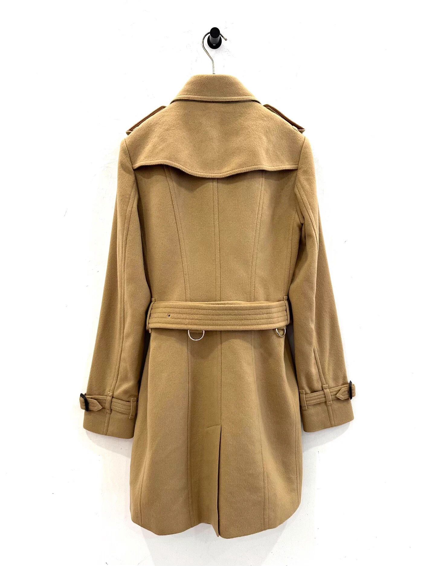 Burberry Burberry London Women Camel 2Tone Trench Coat UK4 Size XS / US 0-2 / IT 36-38 - 3 Thumbnail
