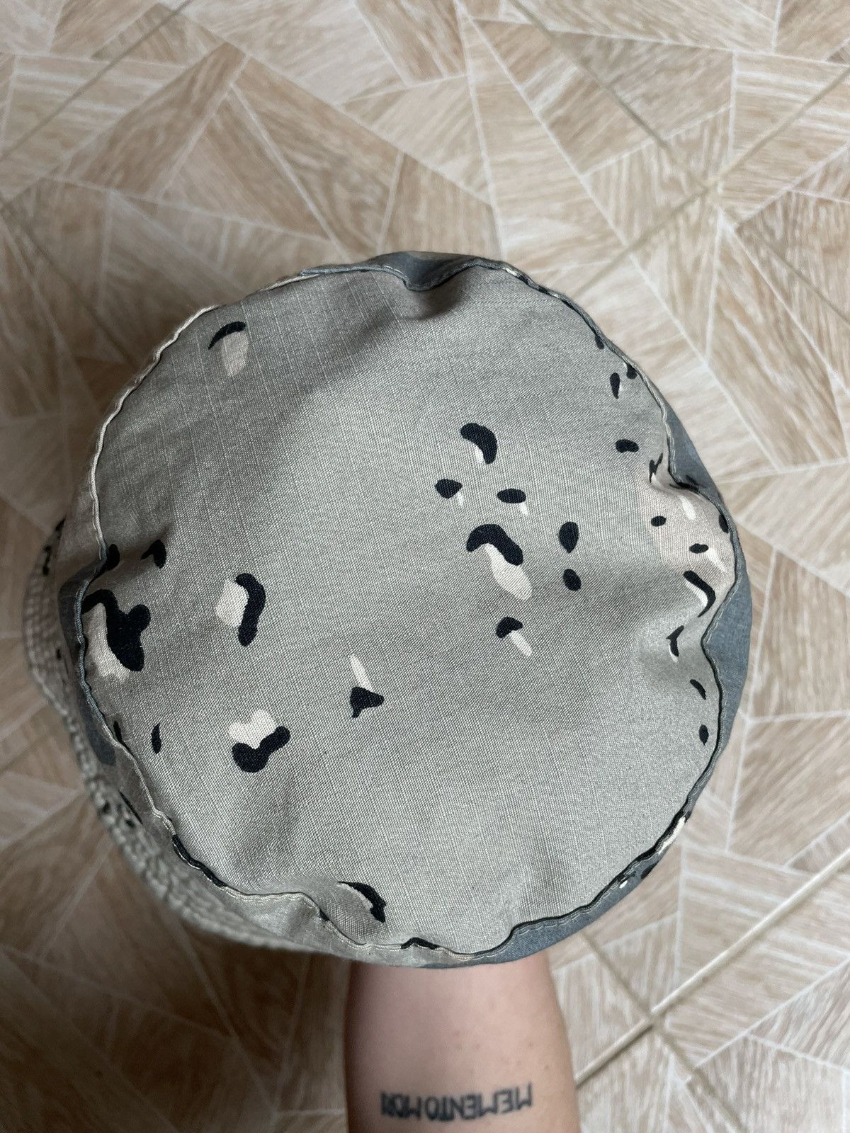 Vintage Rare Y2K Vintage UCLA Military Camo Frozen Snow Bucket Hat Size ONE SIZE - 4 Thumbnail