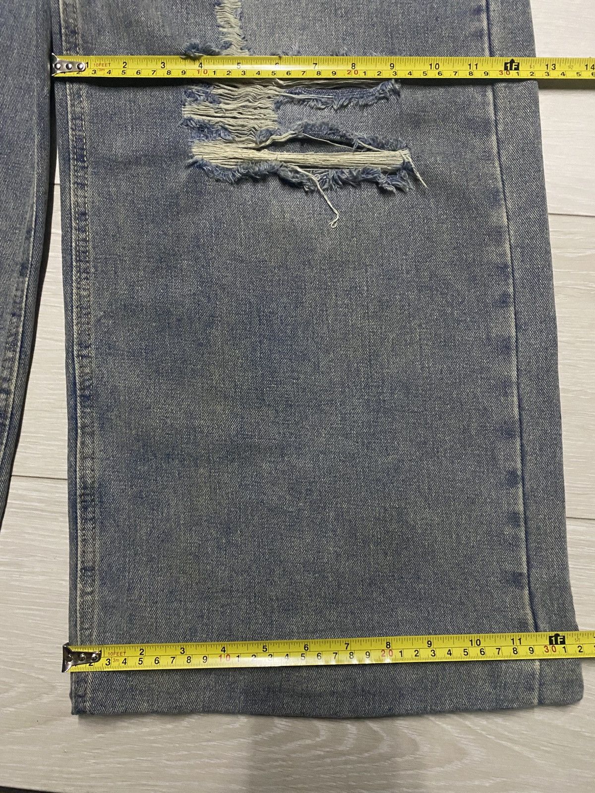 Japanese Brand Vintagw Japanese Brand Super Wide Leg Baggy Jeans Size US 29 - 12 Thumbnail