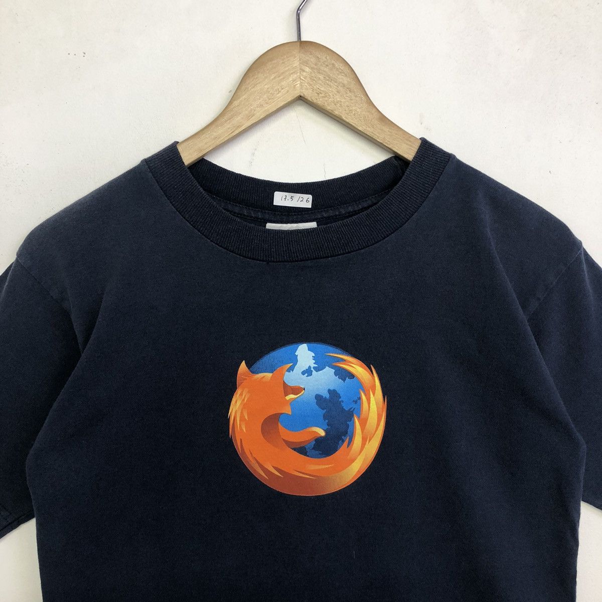 Microsoft Monzilla Firefox Vintage rediscover the web Logo Tshirt Size US S / EU 44-46 / 1 - 3 Thumbnail