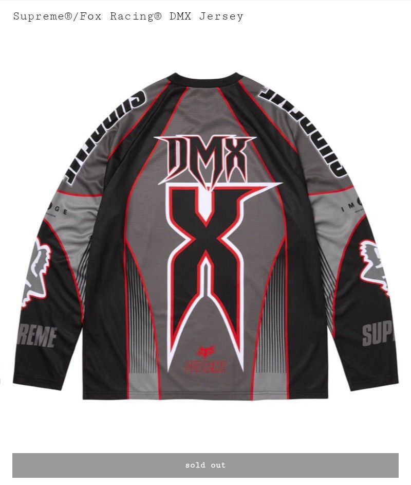 Supreme Supreme X Fox Racing DMX Jersey Size US M / EU 48-50 / 2 - 2 Thumbnail