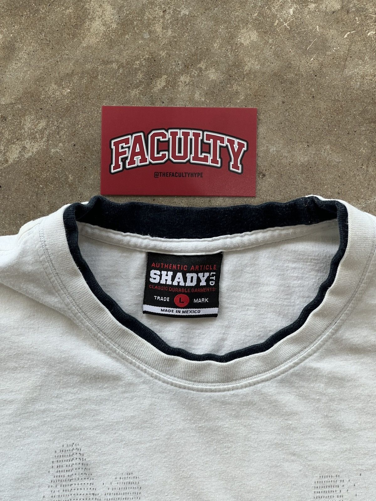 Rap Tees Vintage 2008 Eminem Slim Shady Brand Double Layer Tee Large Size US L / EU 52-54 / 3 - 3 Thumbnail