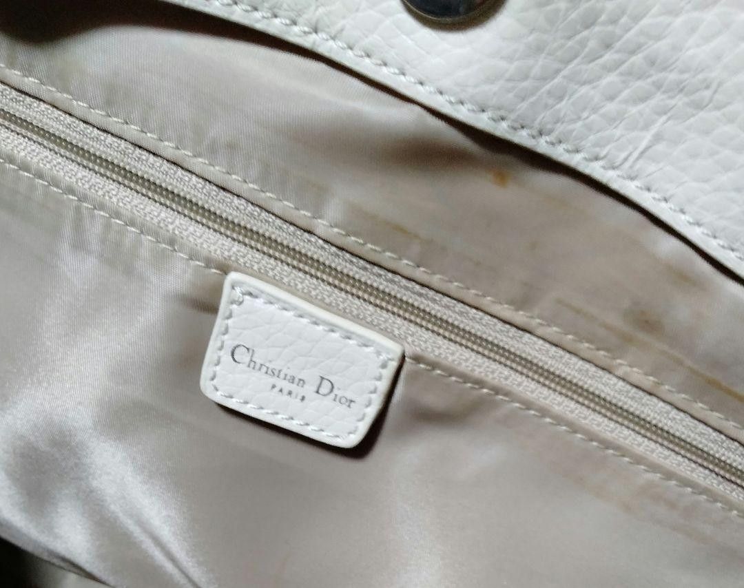 Dior Dior - Flower Embroidered Trotter Handbag Shoulder Bag Rare Size ONE SIZE - 7 Thumbnail