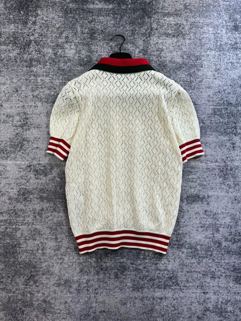 Gucci Gucci Little fragrance style knitted hollow short-sleeved p Size US L / EU 52-54 / 3 - 2 Thumbnail