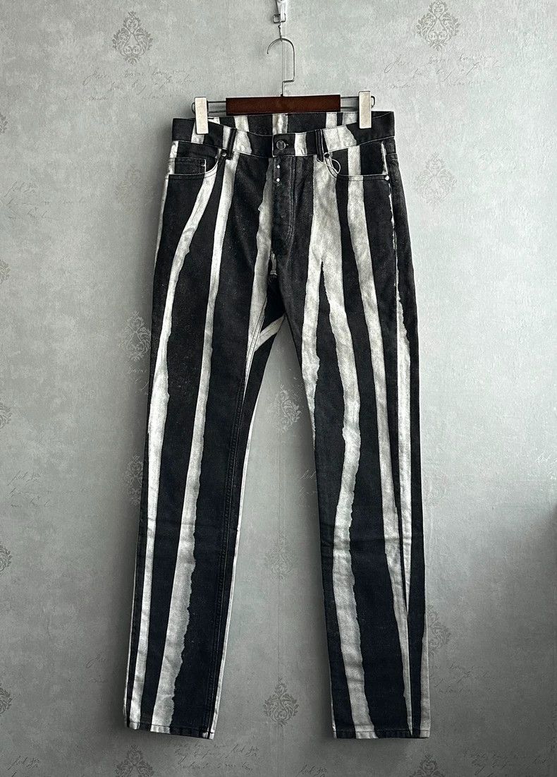 Maison Margiela Maison Margiela 10aw zebra-patterned jeans 2501-Nextarrow Size US 28 / EU 44 - 2 Thumbnail
