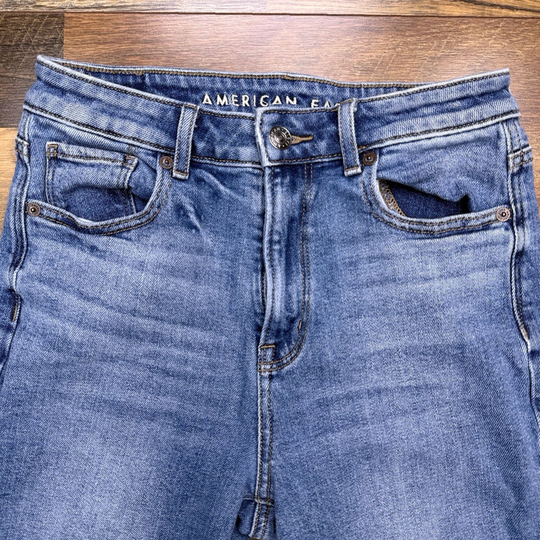 American Eagle Outfitters VINTAGE no - (removed) Size 25" / US 0 / IT 36 - 3 Thumbnail