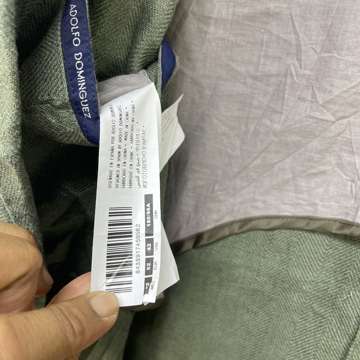 Adolfo Dominguez × Designer Italian Designer Adolfo Dominguez Casual Jacket Size US M / EU 48-50 / 2 - 7 Thumbnail