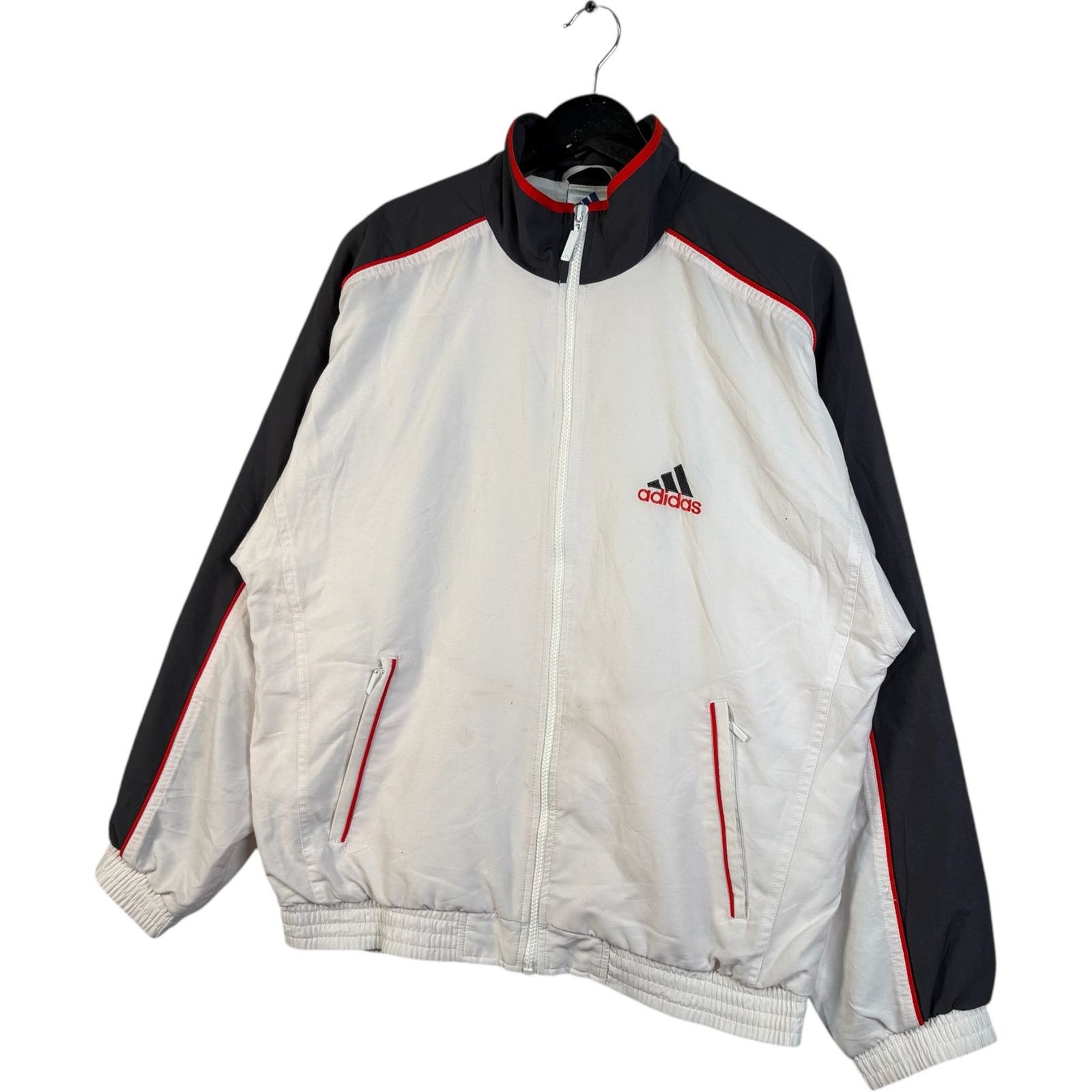 Adidas Vintage Adidas Full Zip Sweatshirt XXL Size US XXL / EU 58 / 5 - 3 Thumbnail