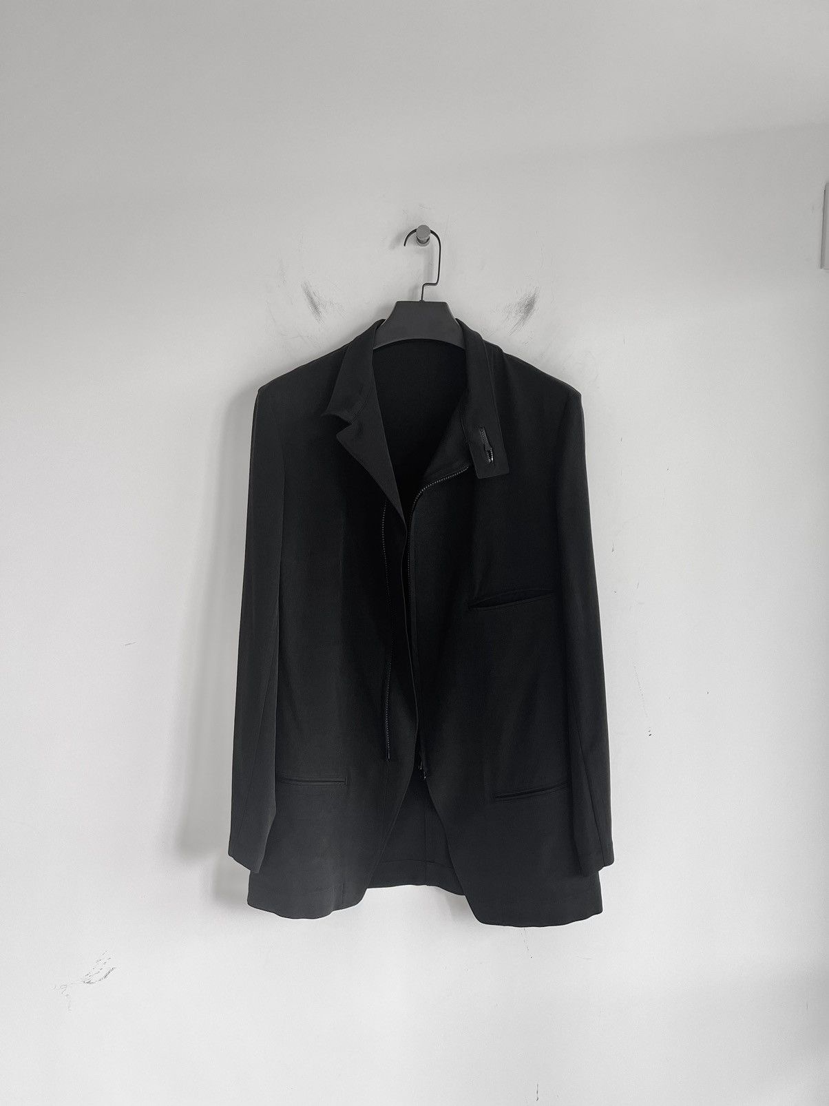 Yohji Yamamoto Yohji Yamamoto Pour Homme - TA/TUXEDO Stand Jacket Size US M / EU 48-50 / 2 - 9 Thumbnail