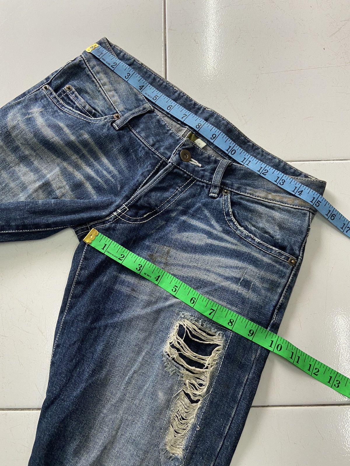 Japanese Brand SOUTH DR KOREA BRAND JEANS Size US 30 / EU 46 - 14 Thumbnail