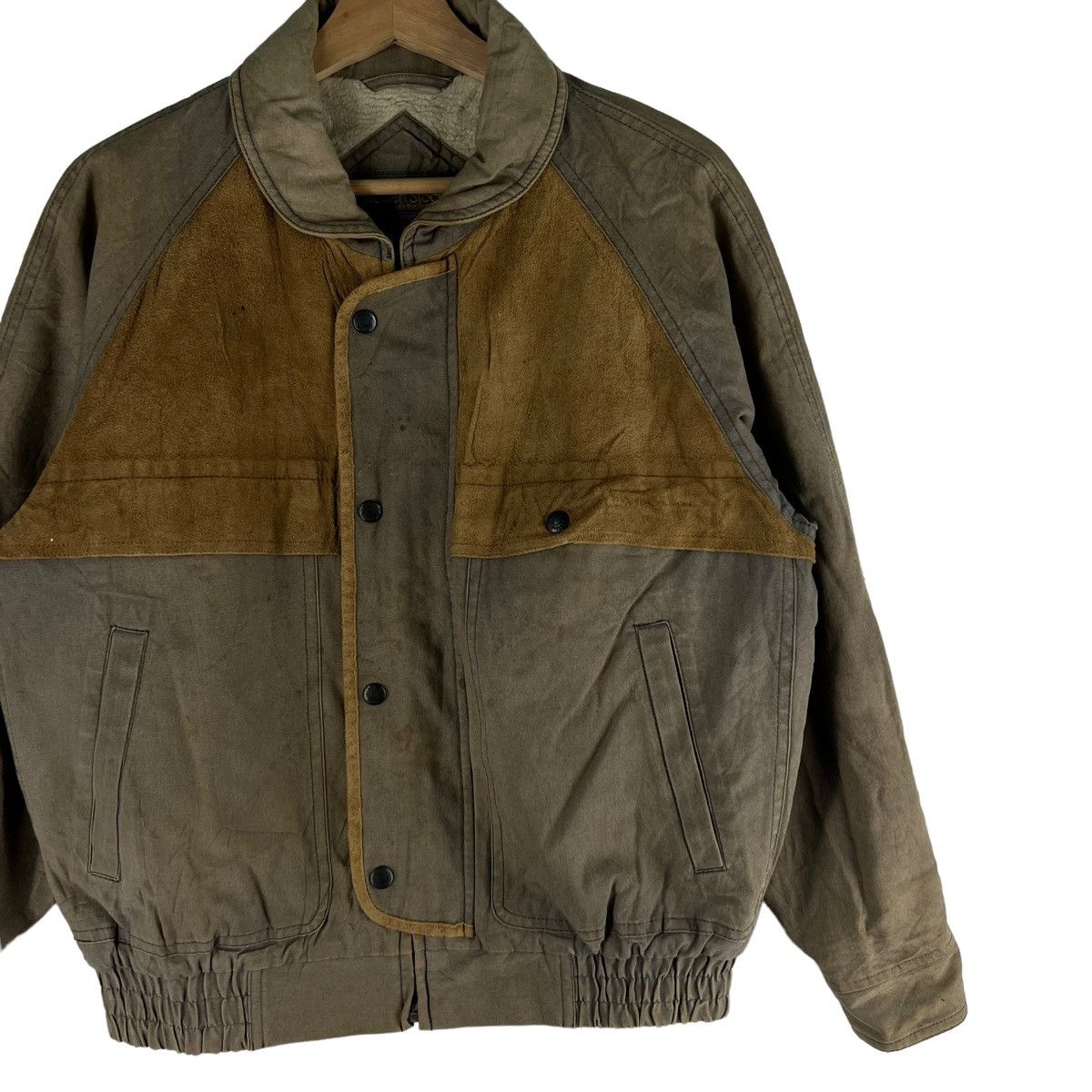Japanese Brand 🔥VTG BOMBER JACKET ROBERT STOCK TOYO ENTERPRISE 3D POCKET Size US M / EU 48-50 / 2 - 3 Thumbnail
