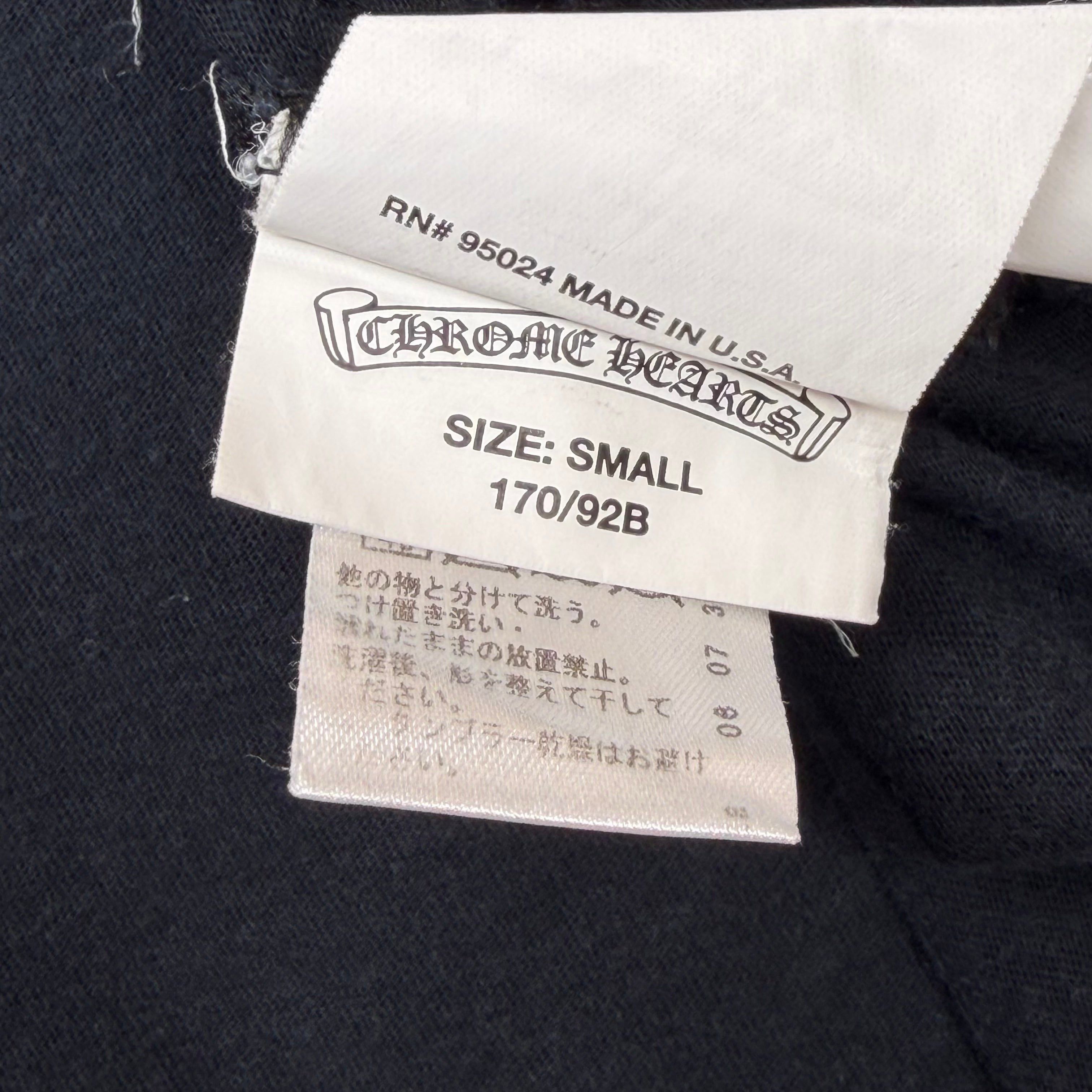 Chrome Hearts Chrome Hearts Monogram Fleur Black Tee S Size US S / EU 44-46 / 1 - 6 Thumbnail