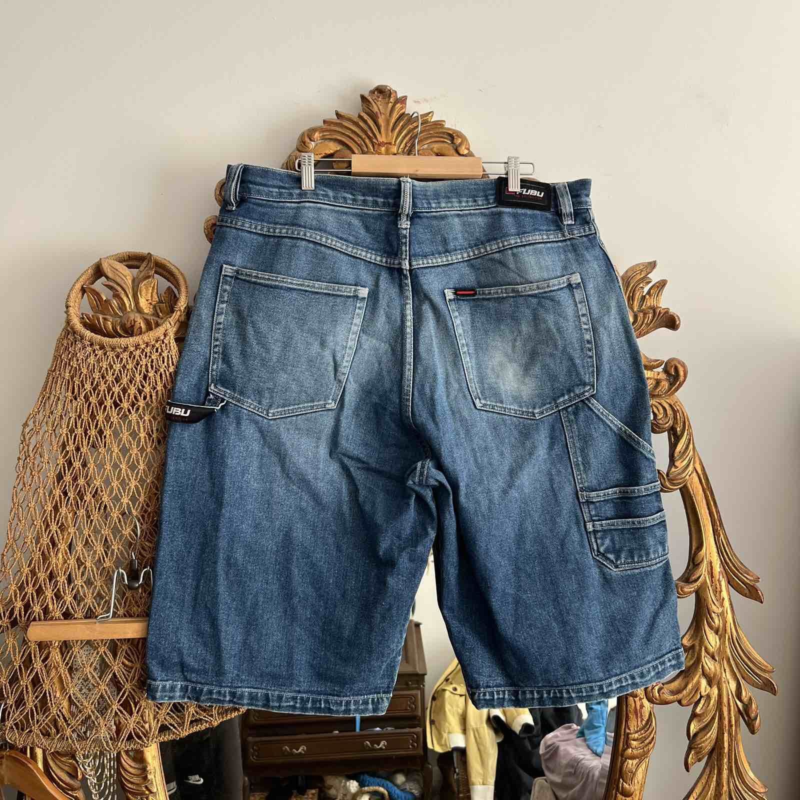 Fubu Vintage y2K Fubu super baggy wide leg shorts Size US 36 / EU 52 - 2 Thumbnail