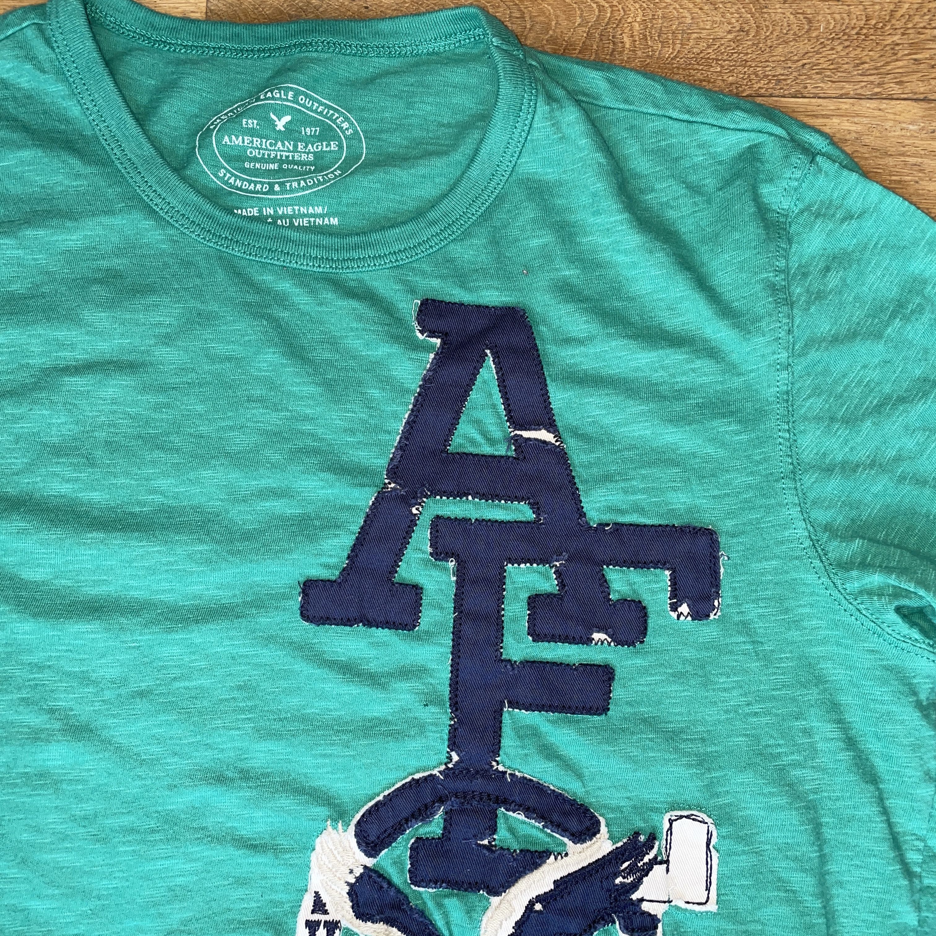 American Eagle Outfitters American Eagle Men's Fashion T-shirt Athletic Fit Size S Size US S / EU 44-46 / 1 - 3 Thumbnail
