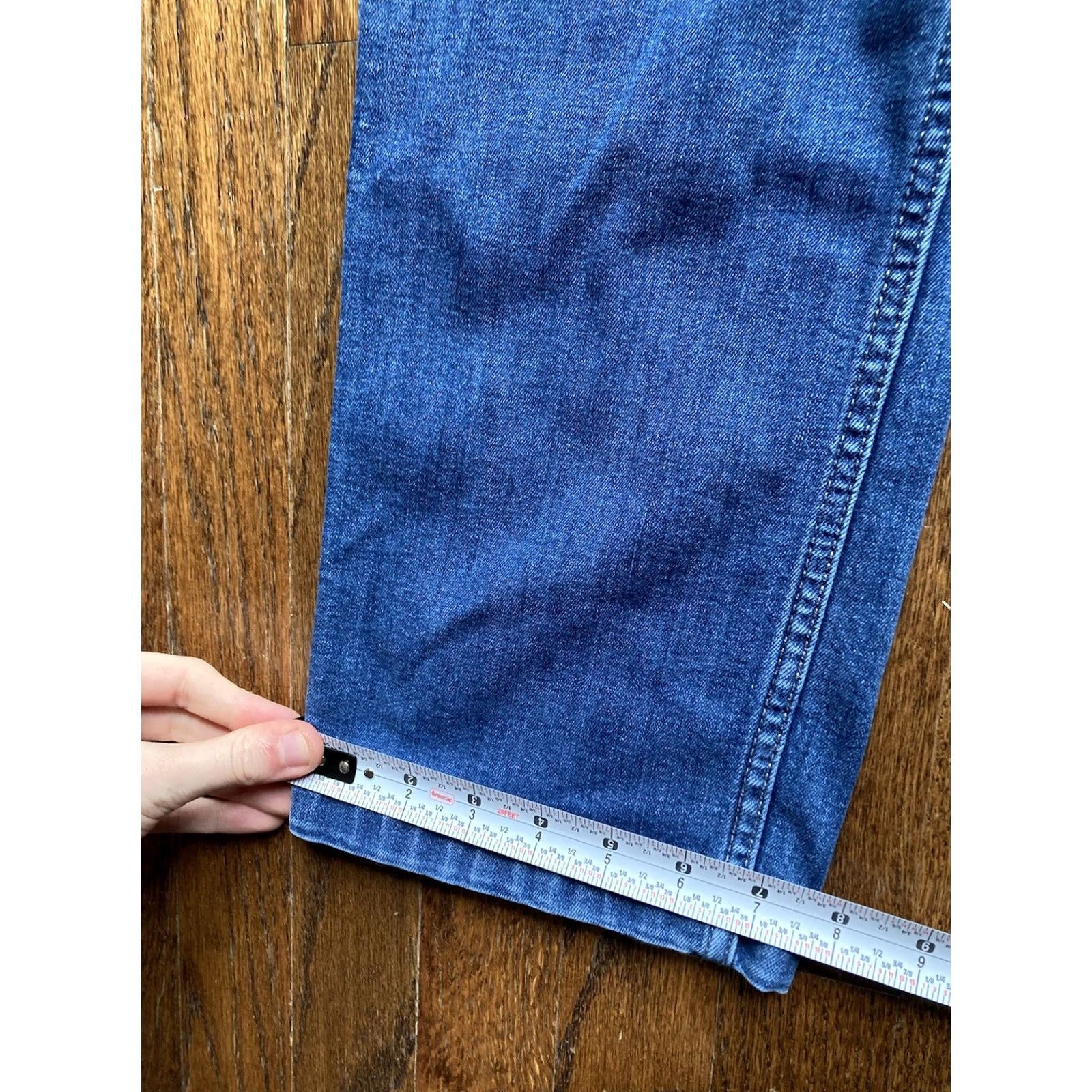 Denime Mugsy Jeans Kinzies FLX4NKZ Jeans Regular 40x29 Blue Denim Men Cotton Blend Stretch Straight 5-Pocket Mugsy Jeans Regular Fit Size US 40 / EU 56 - 3 Thumbnail