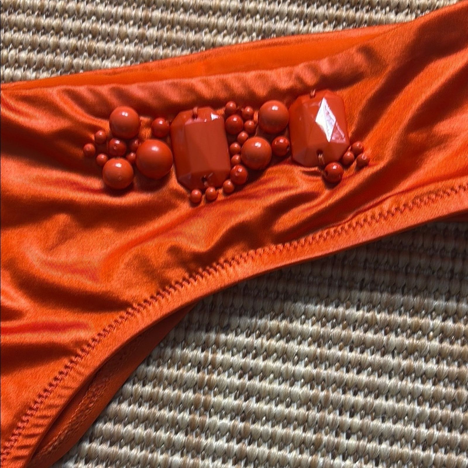 Blumarine NWT Blugirl Blumarine Orange Bikini Set Size L Size ONE SIZE - 4 Thumbnail