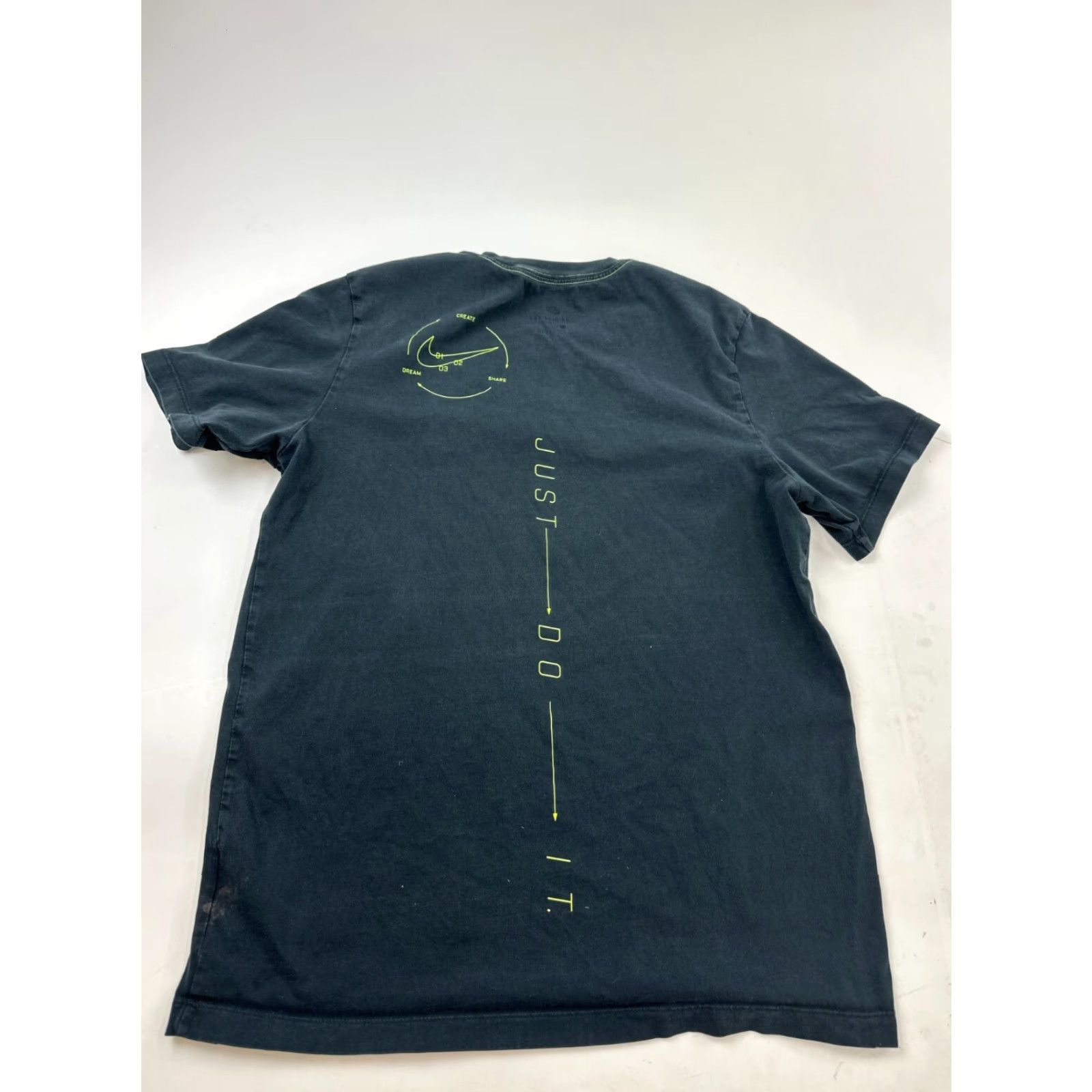 Nike VINTAGE Nike Shirt Mens Large Gray Just Do It Double Sided Pullover Tee Size US L / EU 52-54 / 3 - 2 Thumbnail