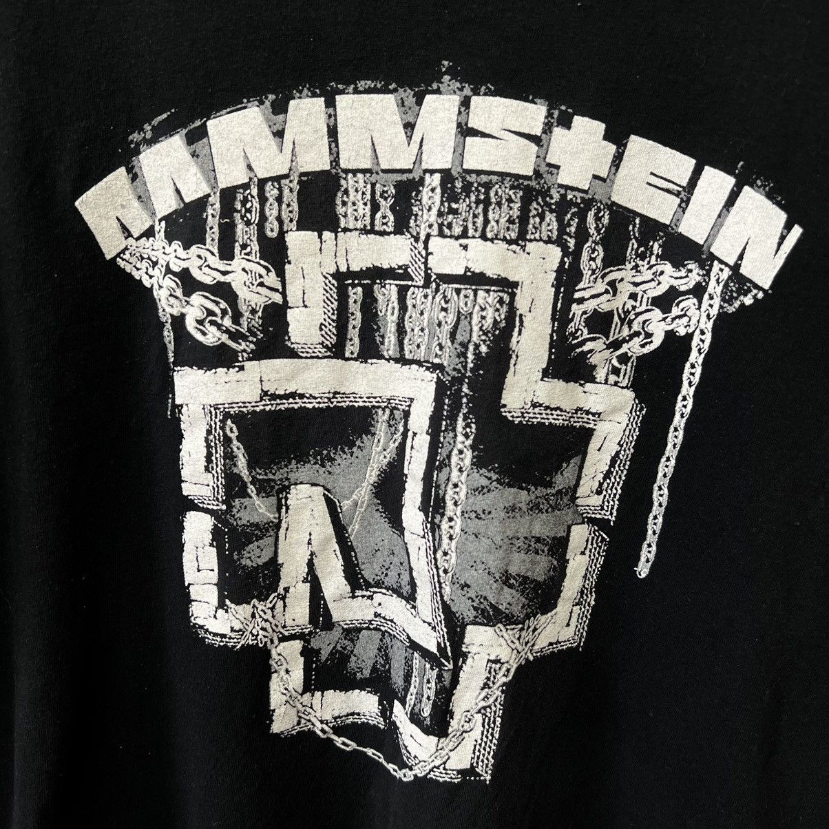 Band Tees × Vintage Vintage Rammstein T Shirt black tee men’s Size US XL / EU 56 / 4 - 4 Thumbnail