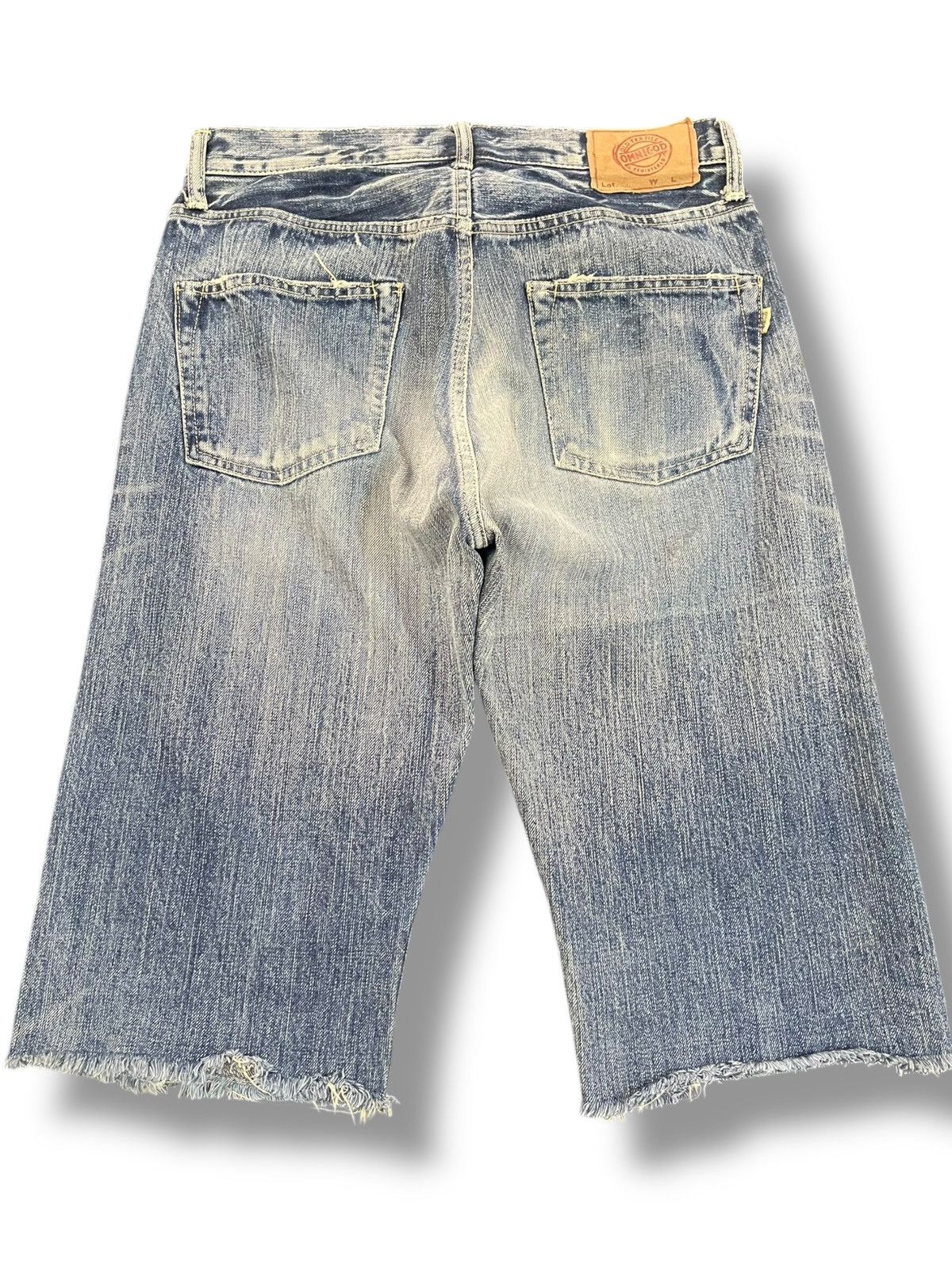 Hysteric Glamour × Japanese Brand × OMNIGOD Vintage Omnigod Selvedge Faded Short Denim Size US 30 / EU 46 - 5 Thumbnail