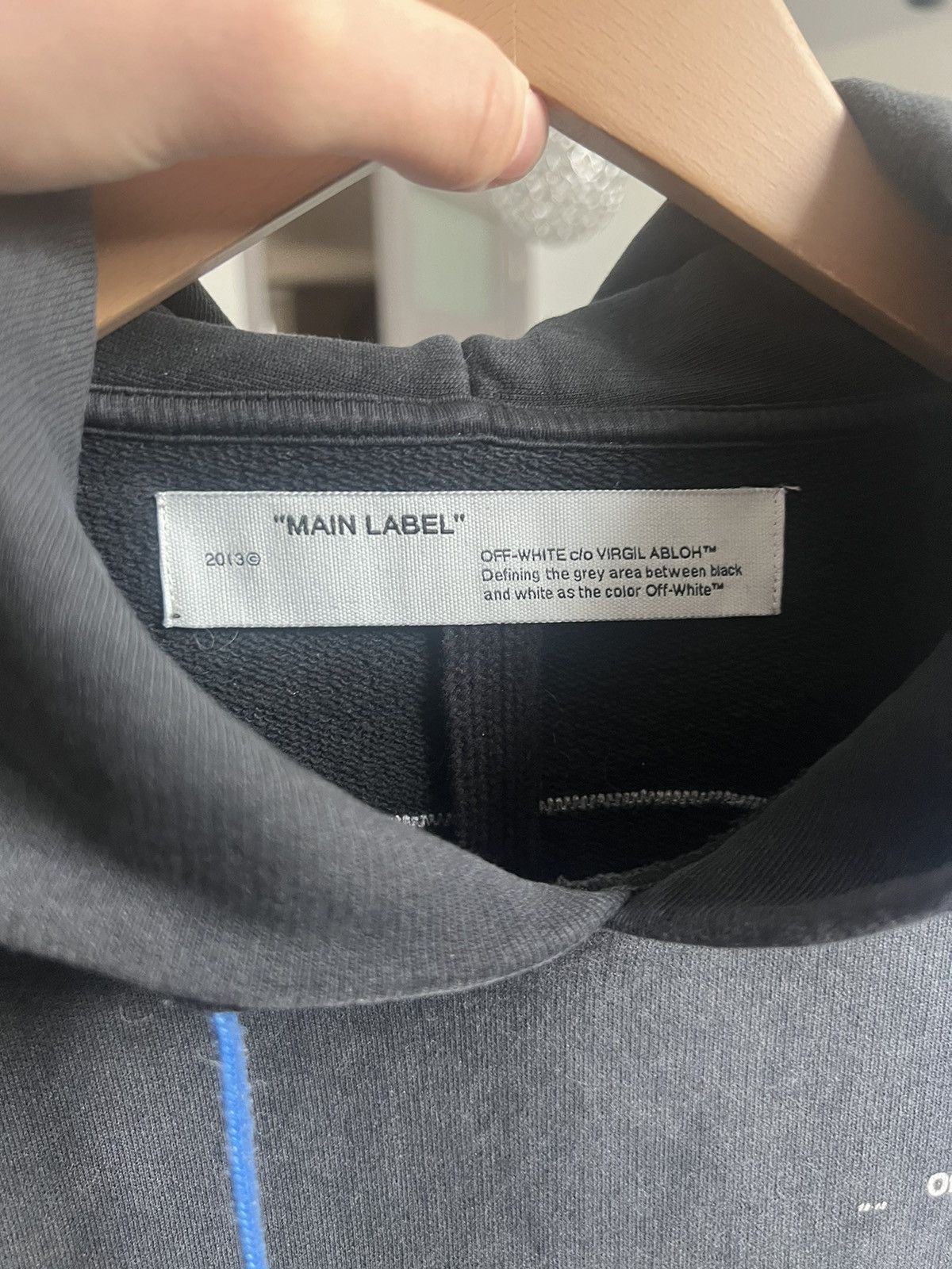 Off-White OFF-WHITE Abstract Arrows Embroidered Hoodie Size US XS / EU 42 / 0 - 12 Thumbnail