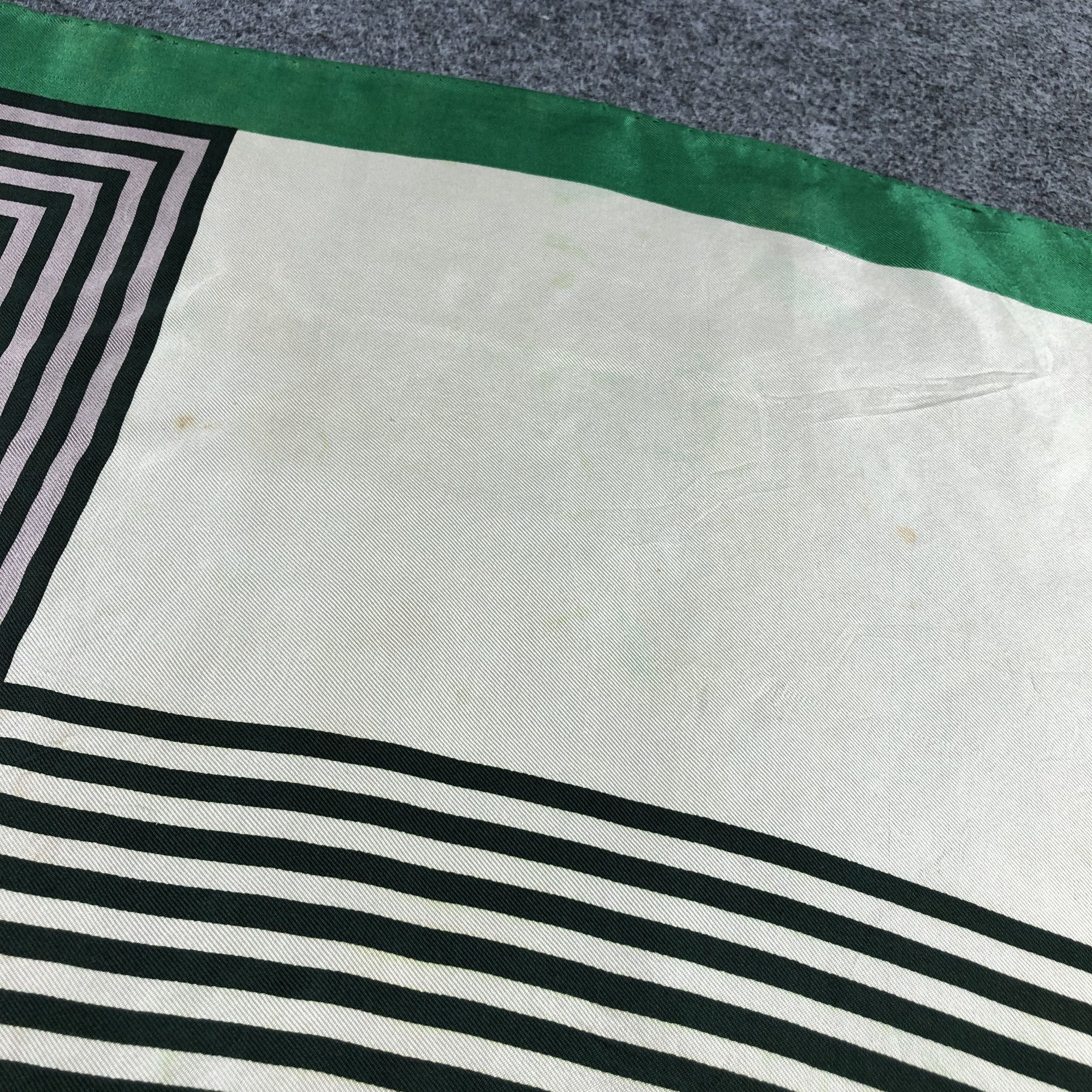 Vintage Vintage Christiane Ovre Hand Rolled Silk Scarf M896 Size ONE SIZE - 10 Thumbnail