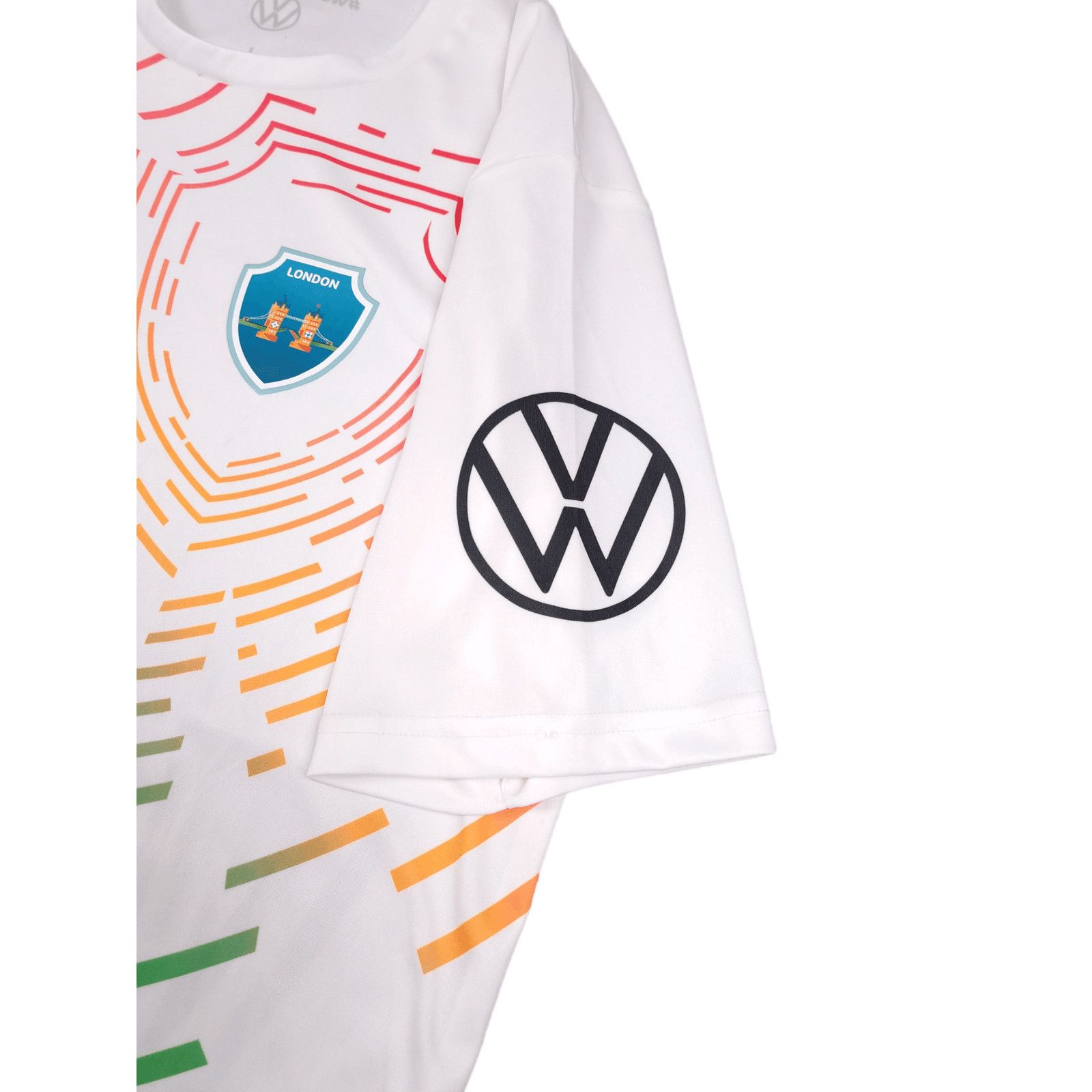 Vintage 💎 Euro 2020 London Wolksvagen White Jersey T-shirt Size L Size US L / EU 52-54 / 3 - 4 Thumbnail